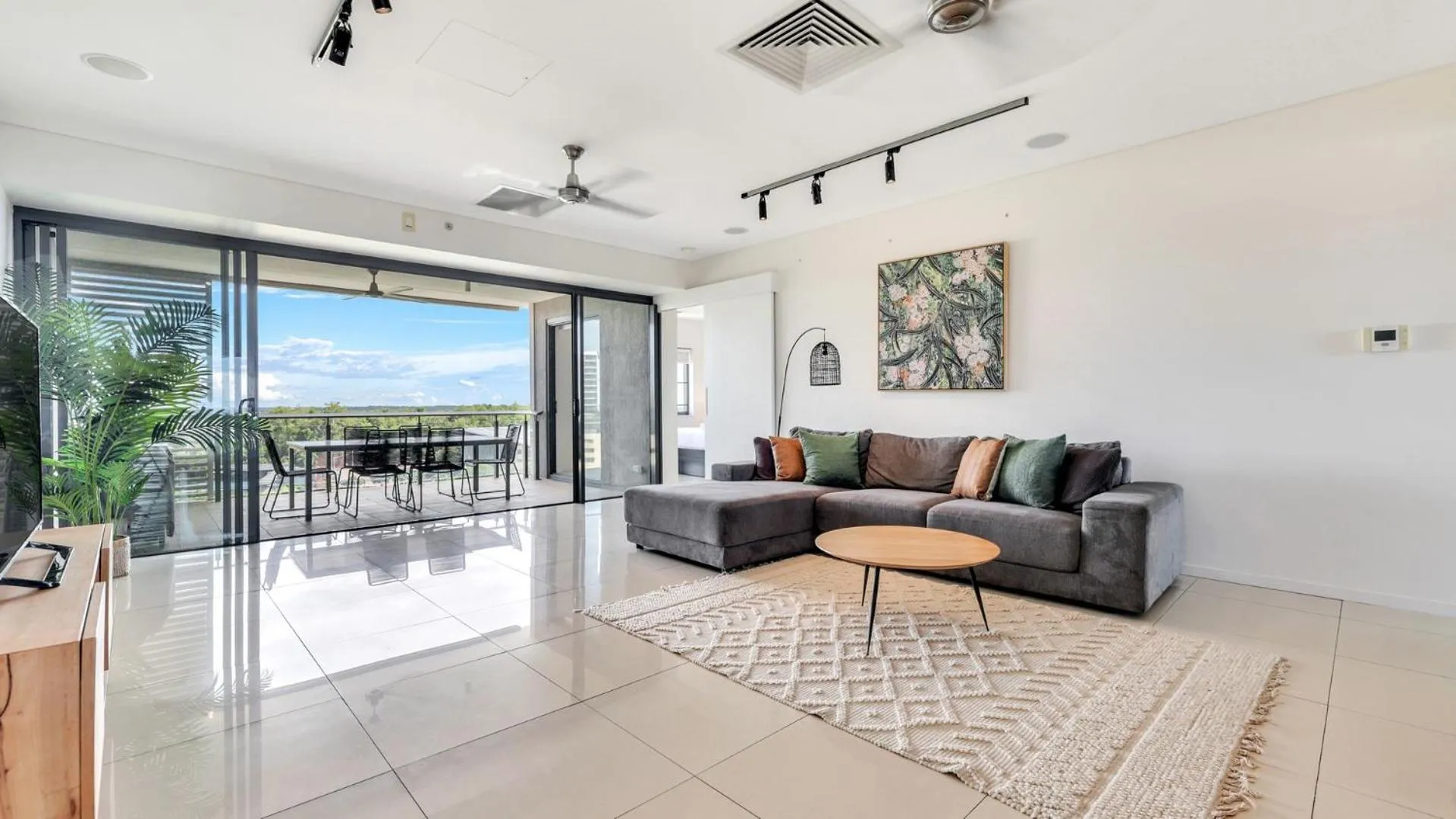 Balcony/Terrace in Darwin Waterfront Short Stay Apartments