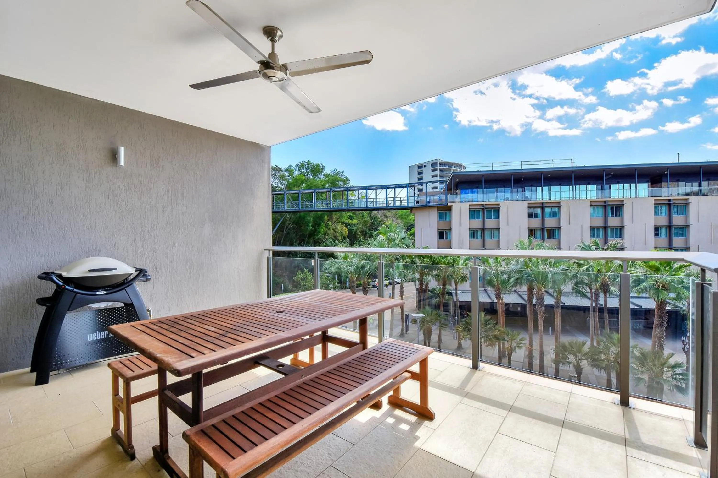 Balcony/Terrace in Darwin Waterfront Short Stay Apartments