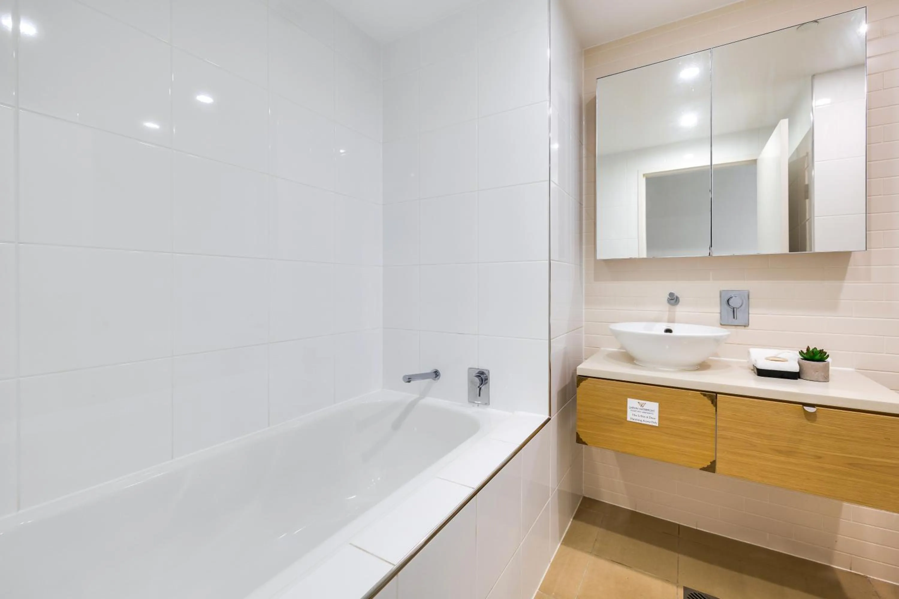 Bathroom in Darwin Waterfront Short Stay Apartments