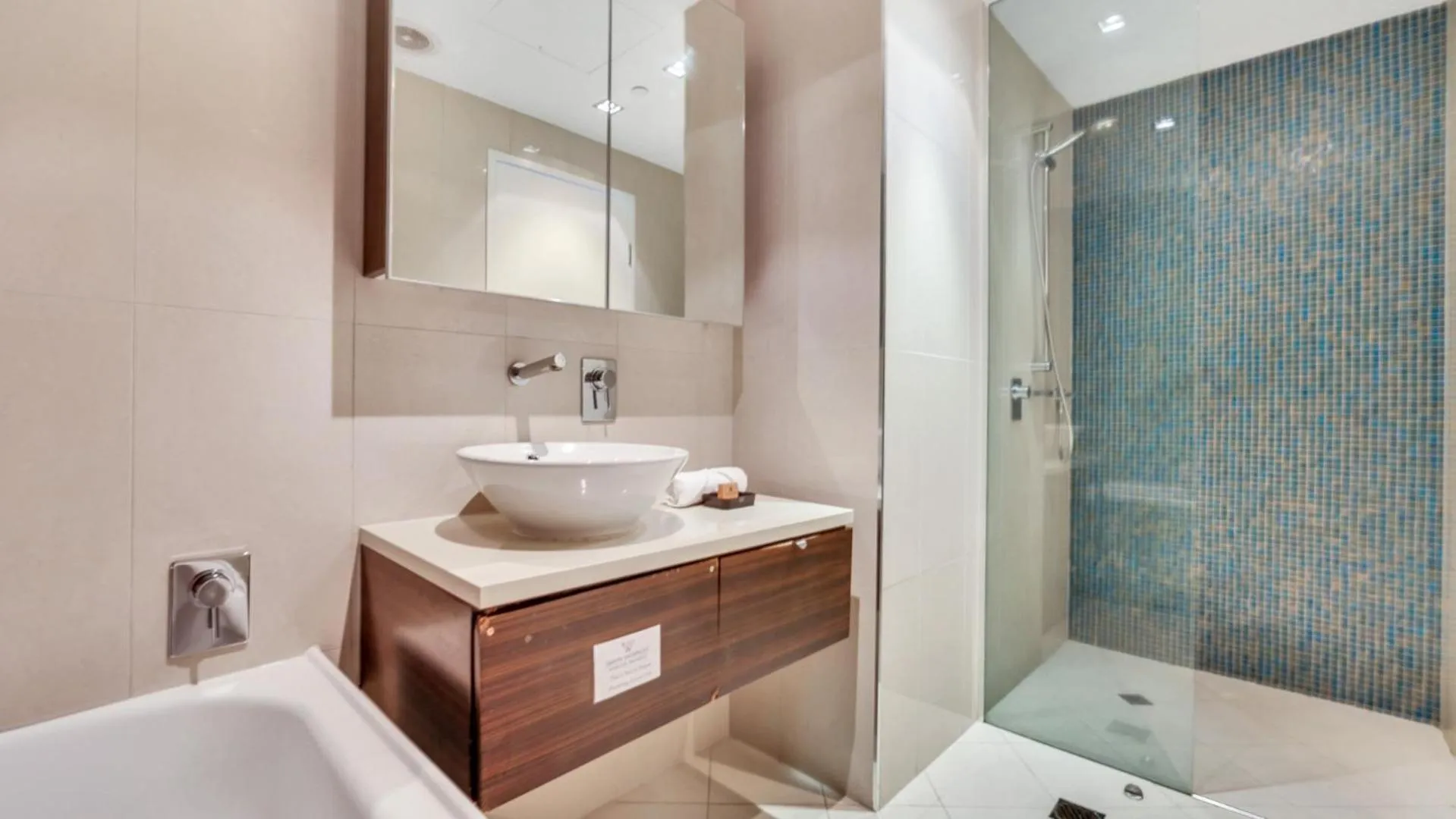 Bathroom in Darwin Waterfront Short Stay Apartments