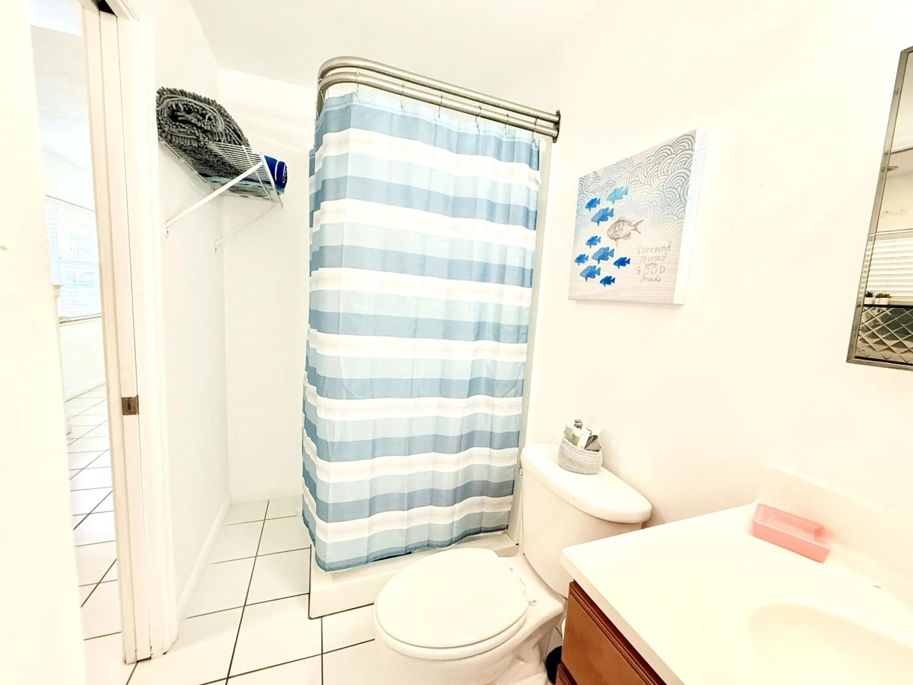 Shower in Southwinds Inn by The Gold Nests