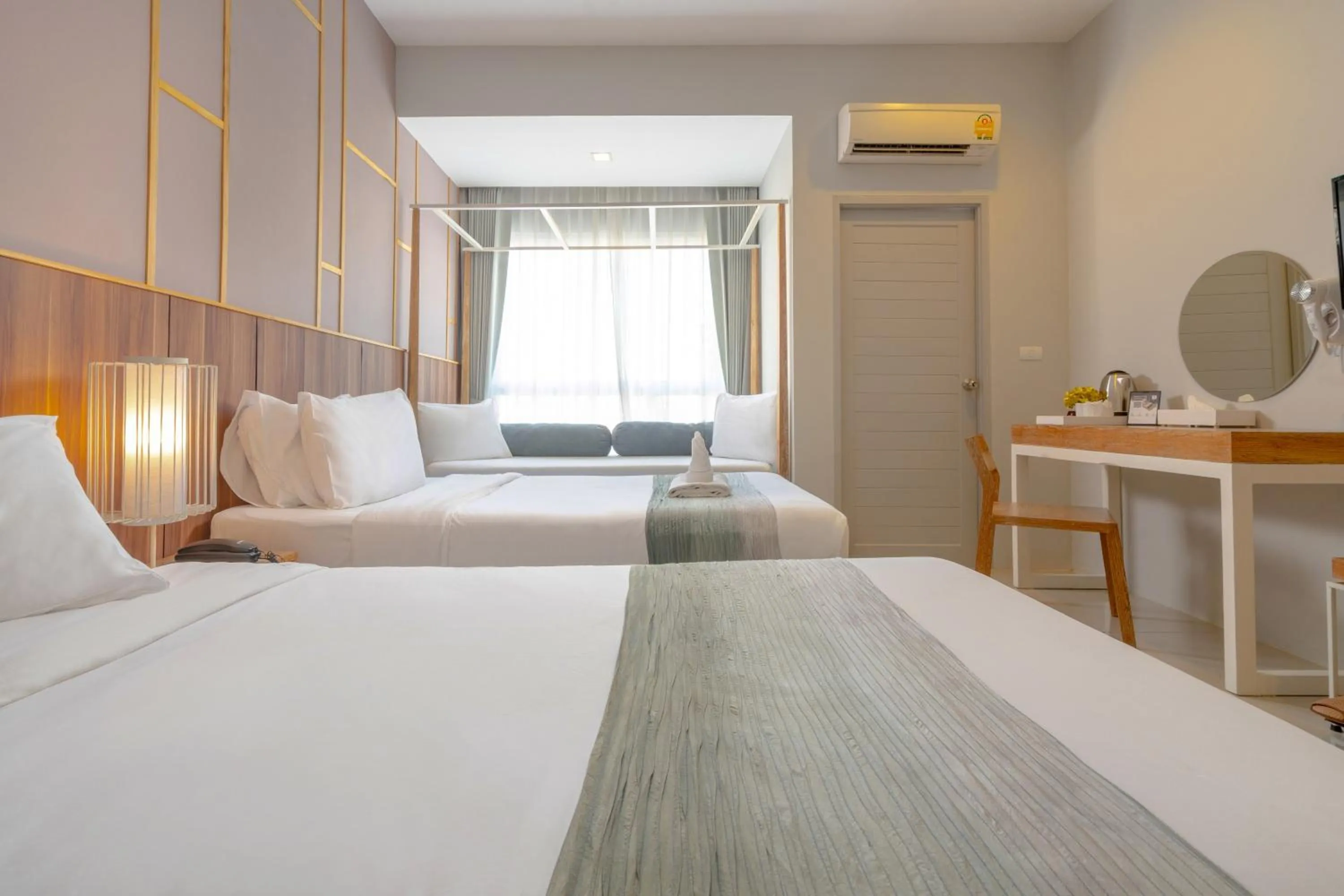 Bed in Hug Nimman Hotel