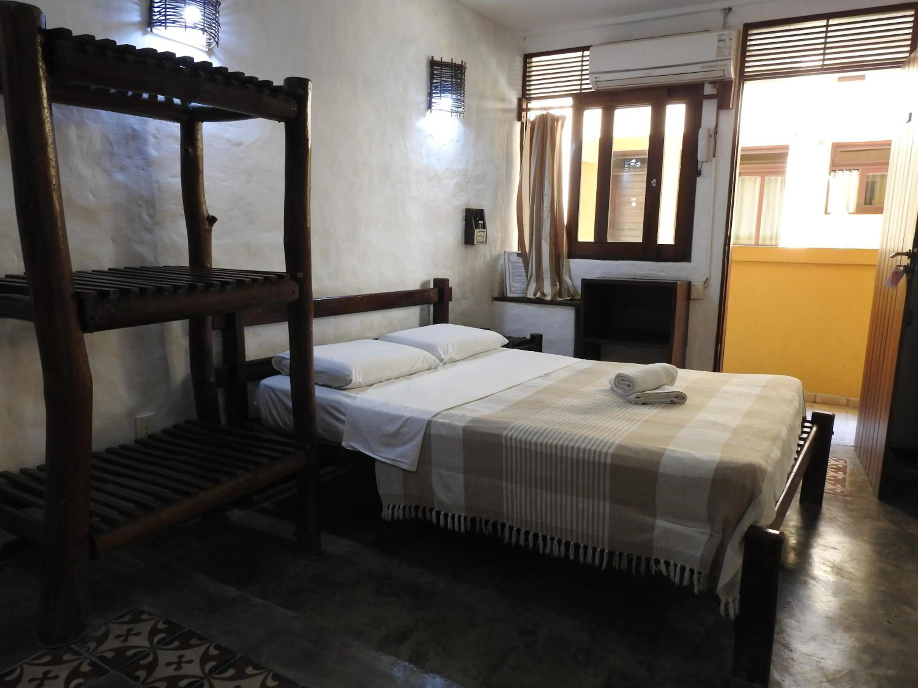 Bed in Apart Hotel Casa Grande