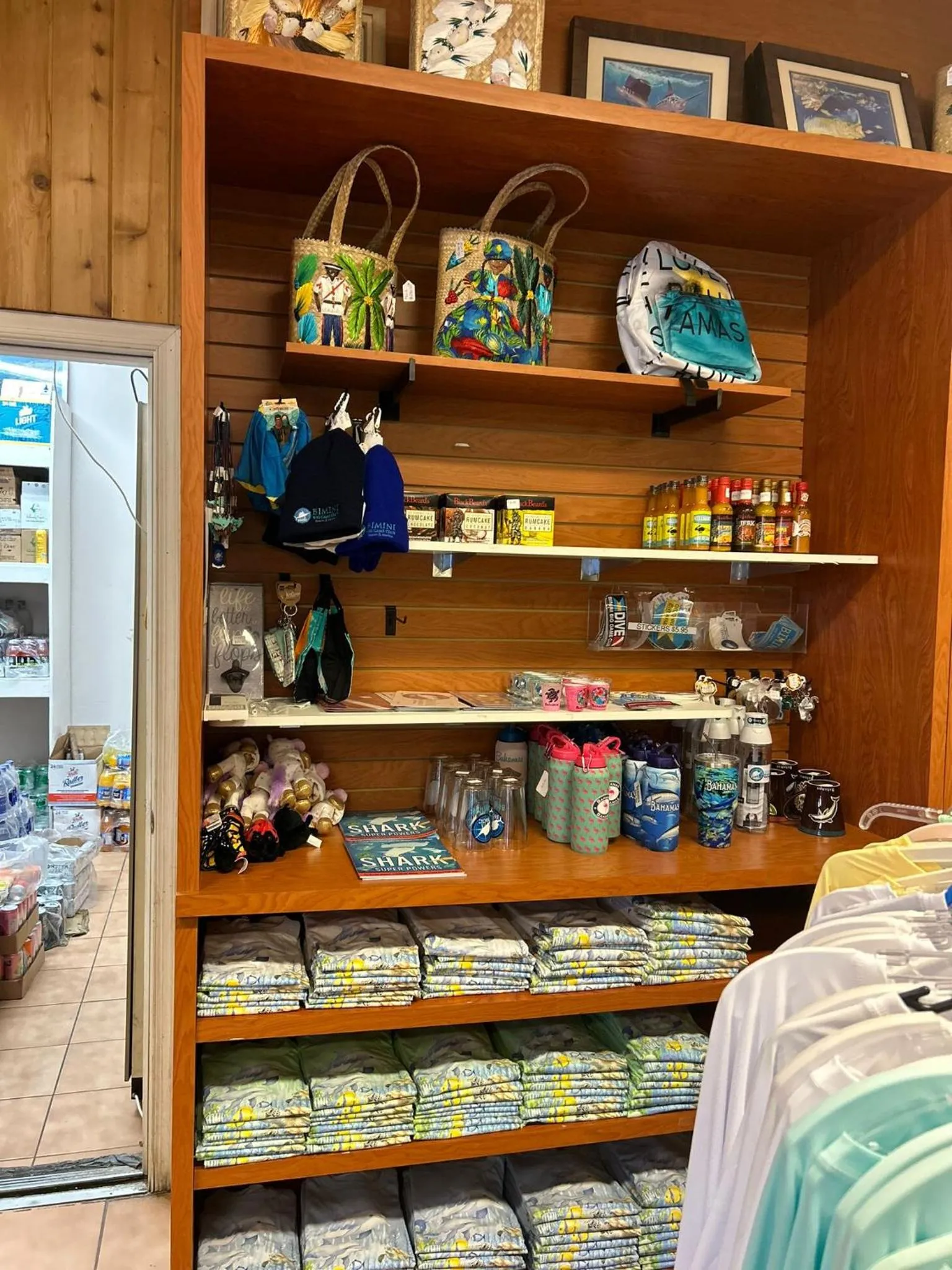 On-site shops in Bimini Big Game Club Resort & Marina