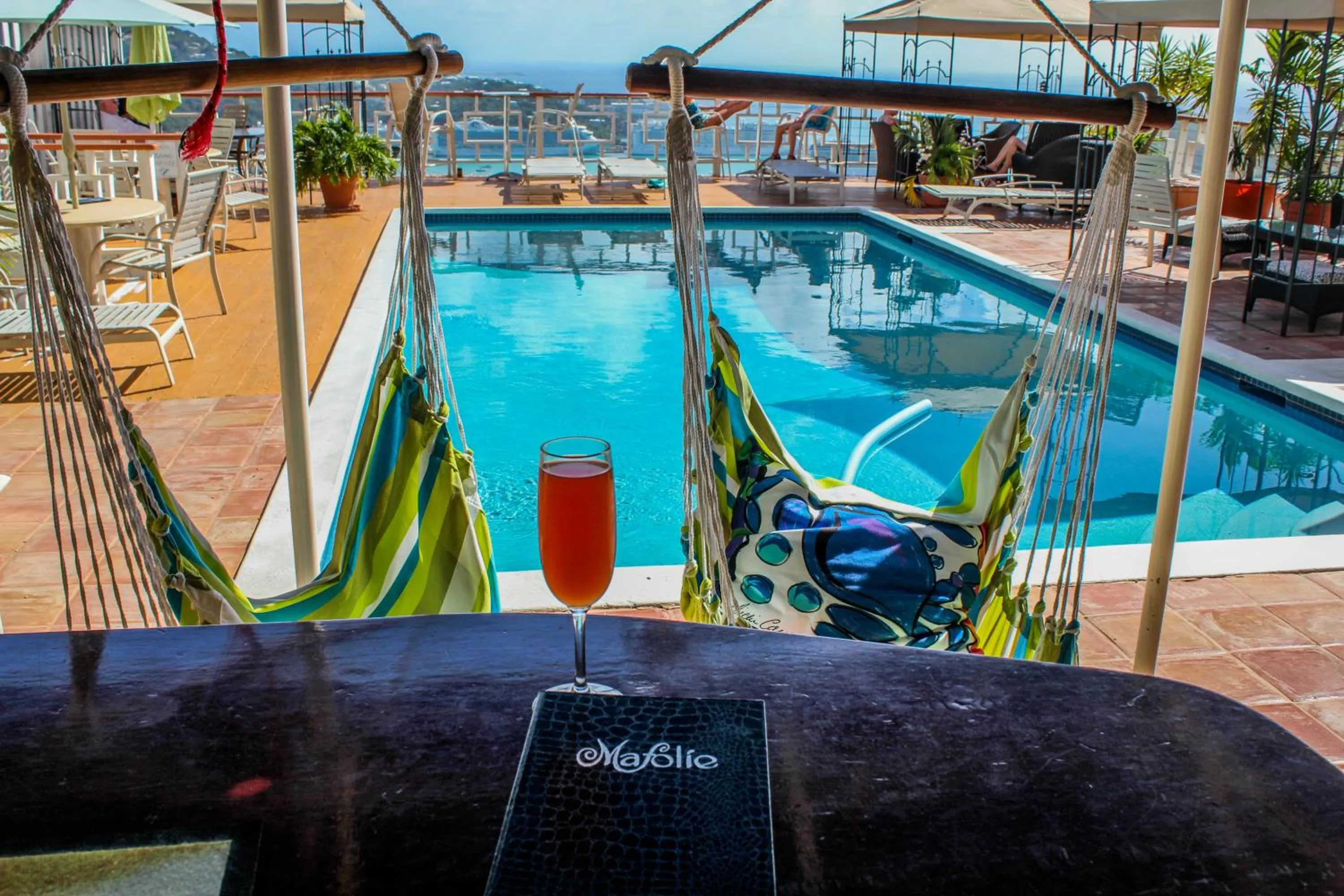 Swimming pool in The Mafolie Hotel