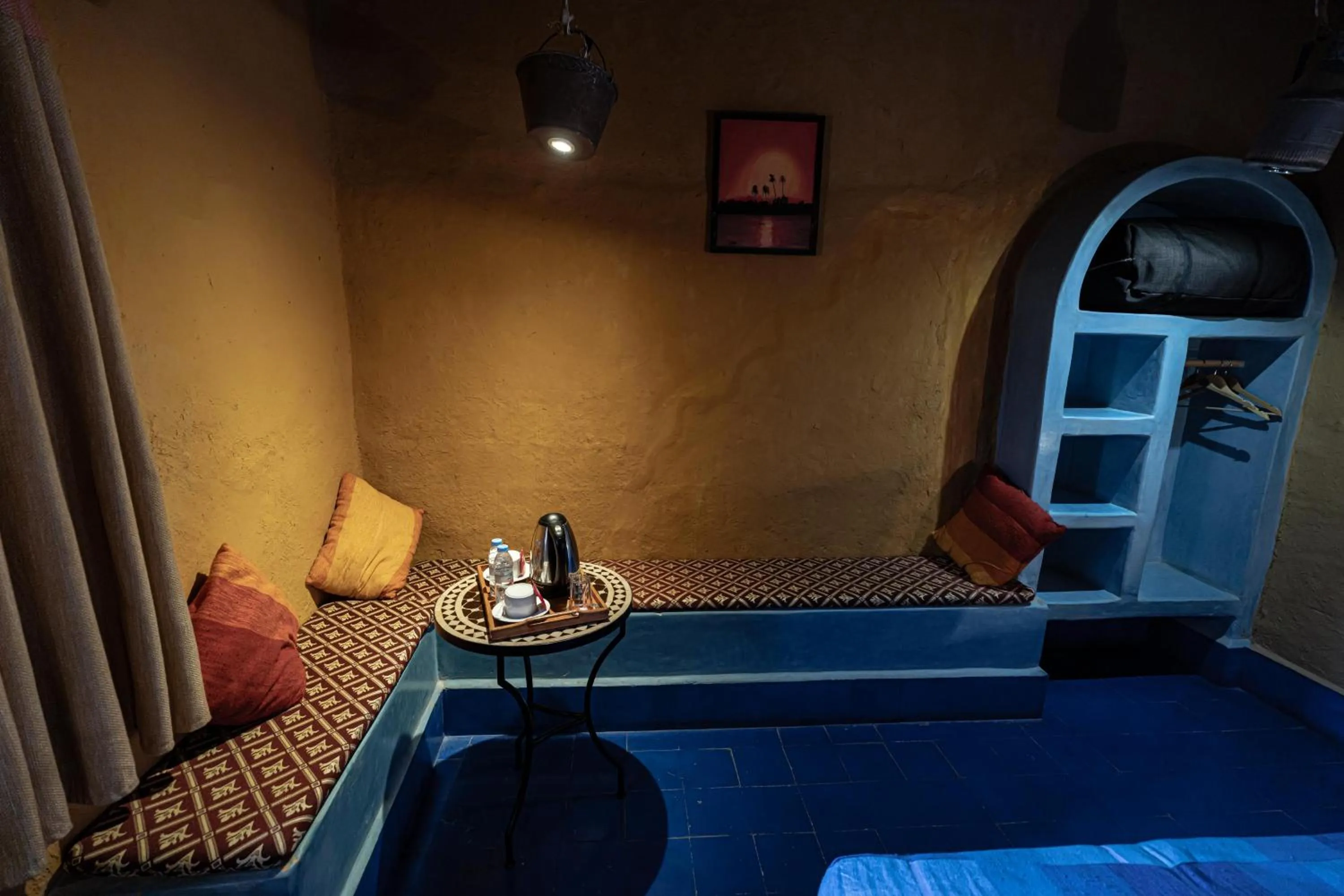Bed in Kasbah Hotel Tombouctou