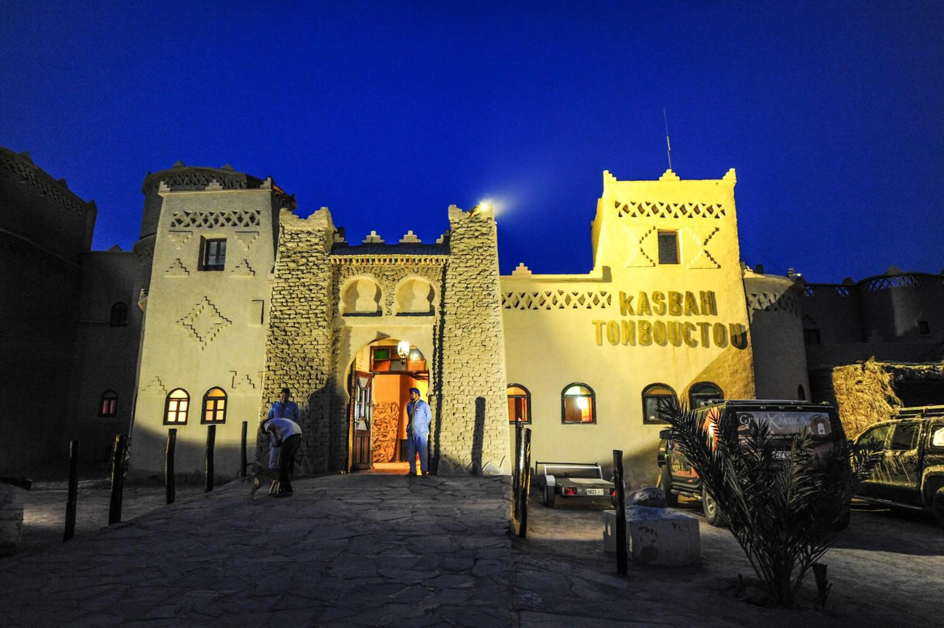 Facade/entrance in Kasbah Hotel Tombouctou