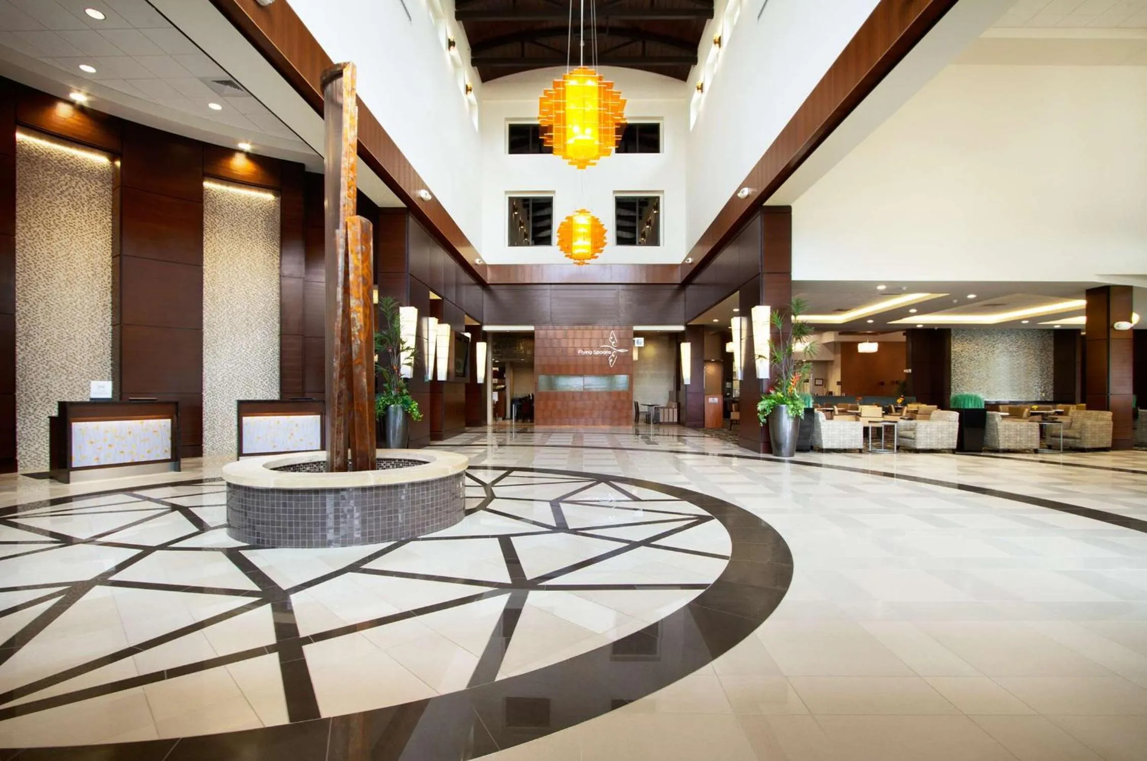 Lobby or reception in Embassy Suites by Hilton Fayetteville Fort Bragg