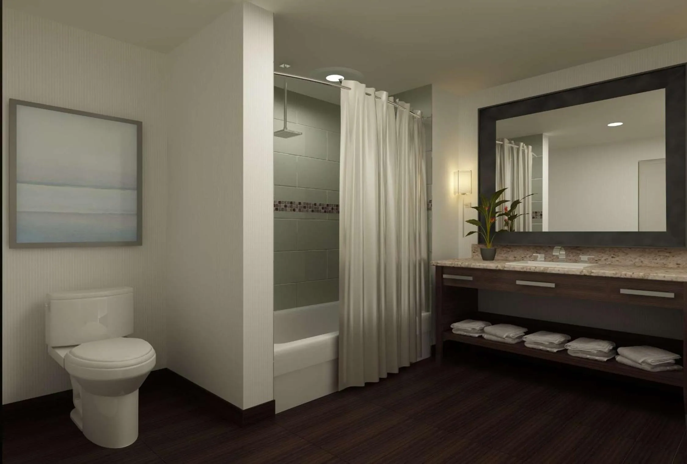 Bathroom in Embassy Suites by Hilton Fayetteville Fort Bragg