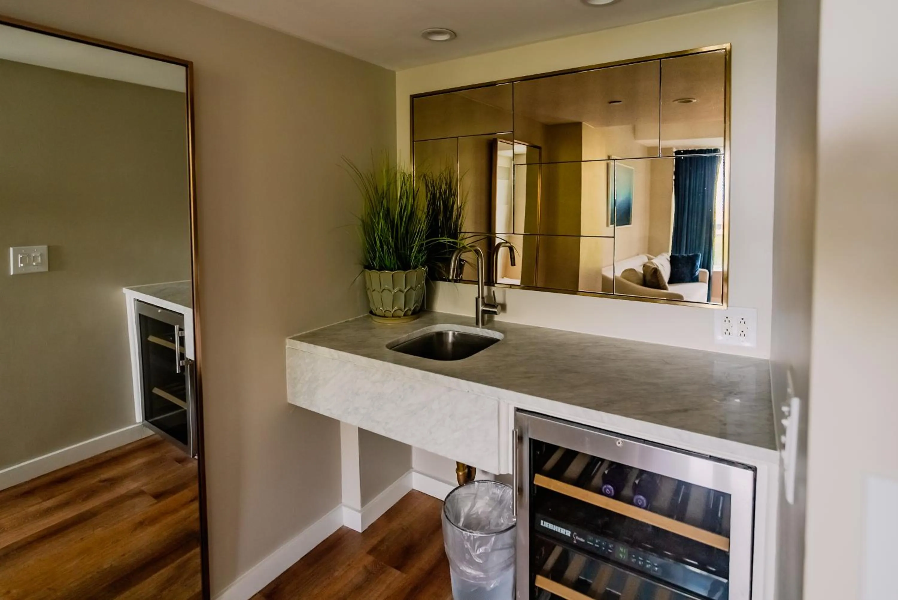 Living room in CODA Williamsburg