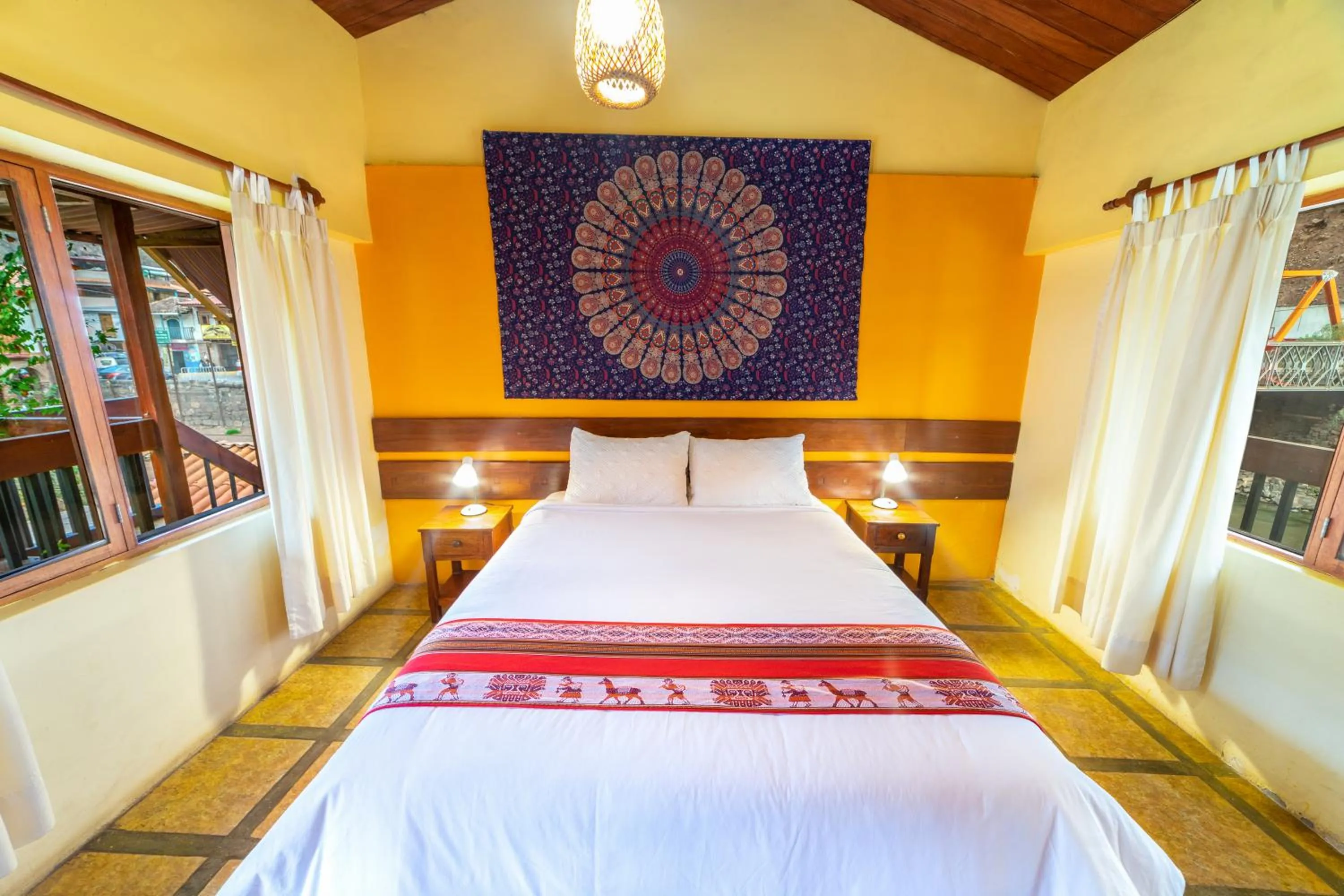 Bed in Hospedaje Chaska Pisac