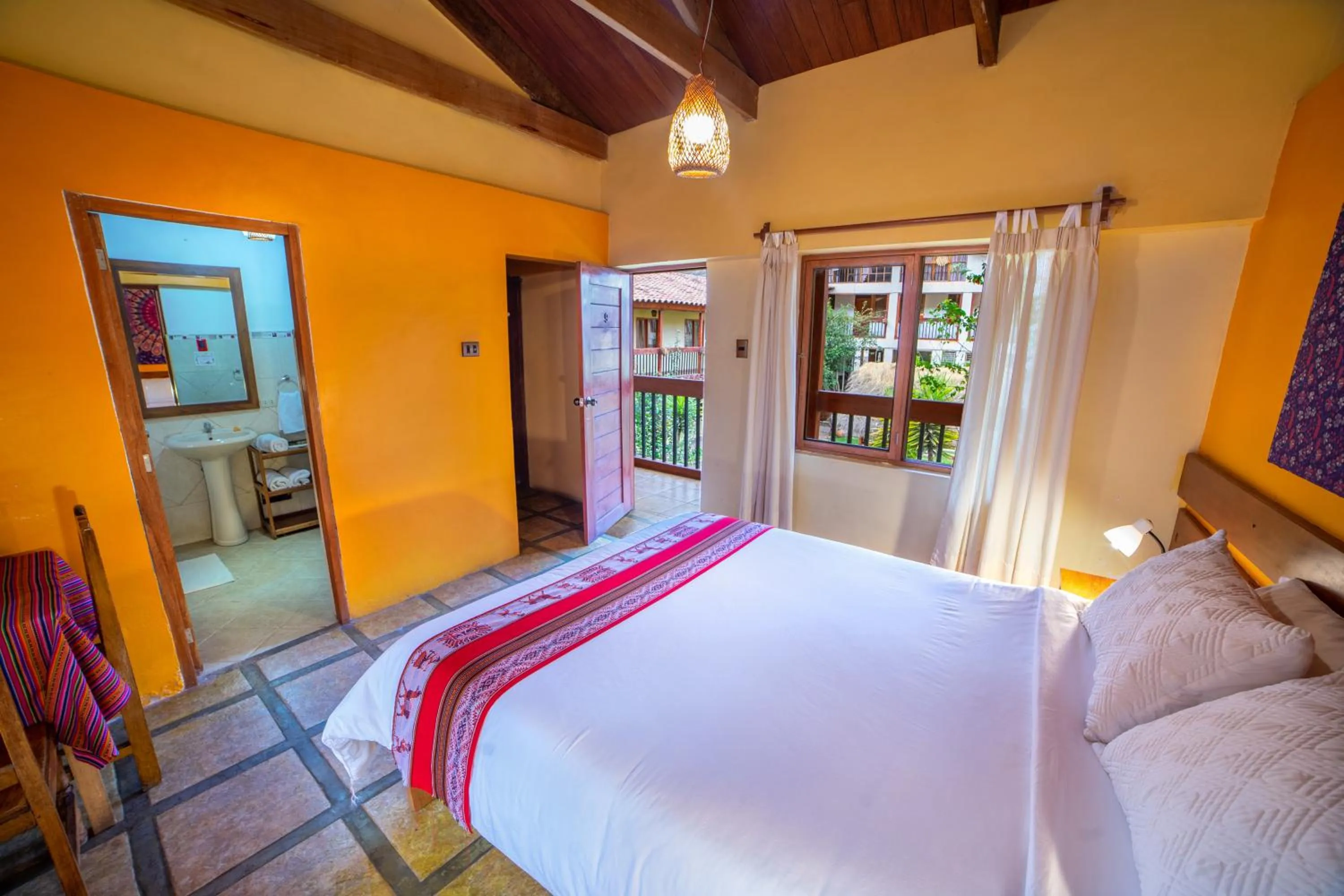 Bed in Hospedaje Chaska Pisac