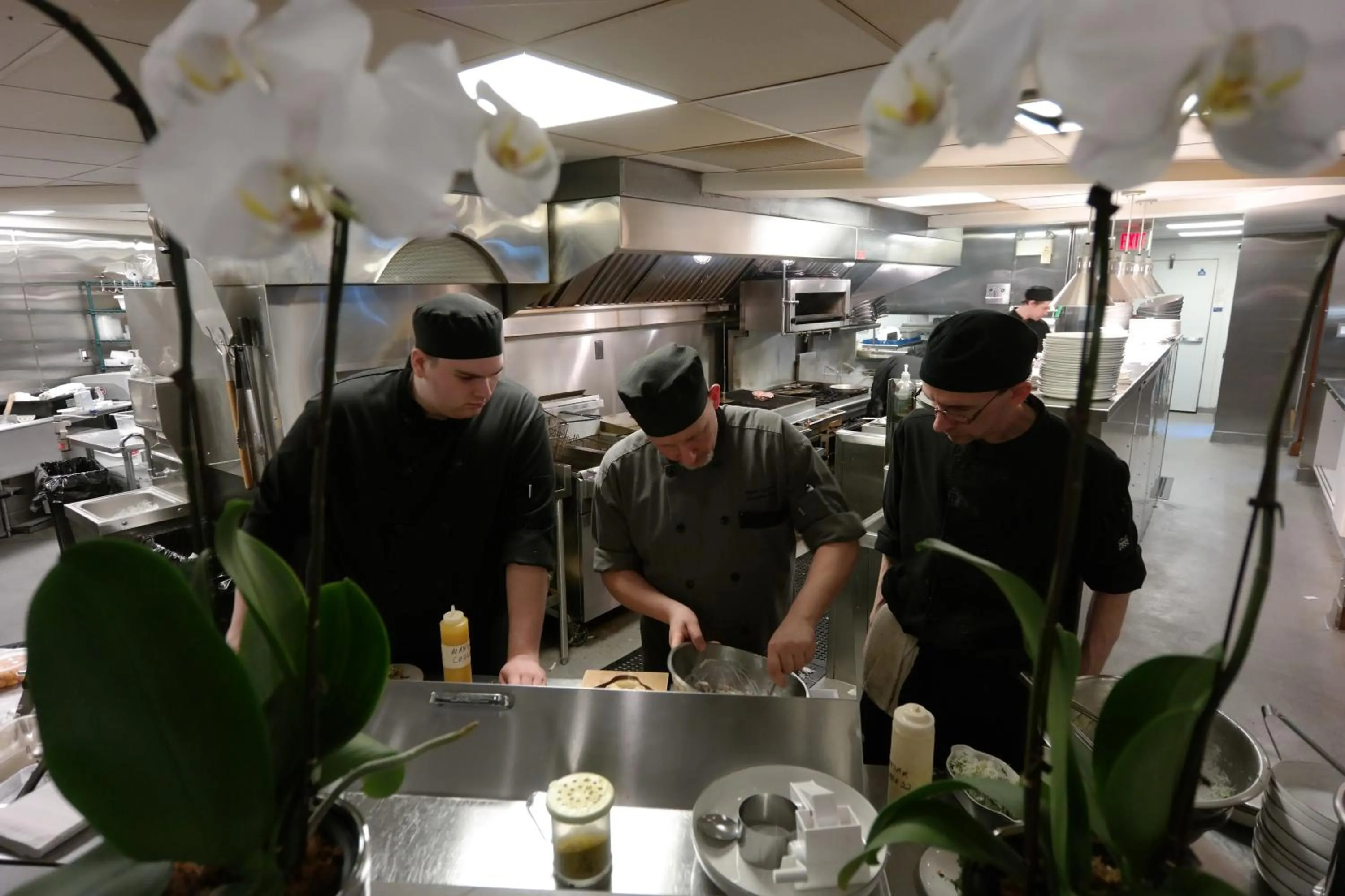 People in Qualicum Beach Inn