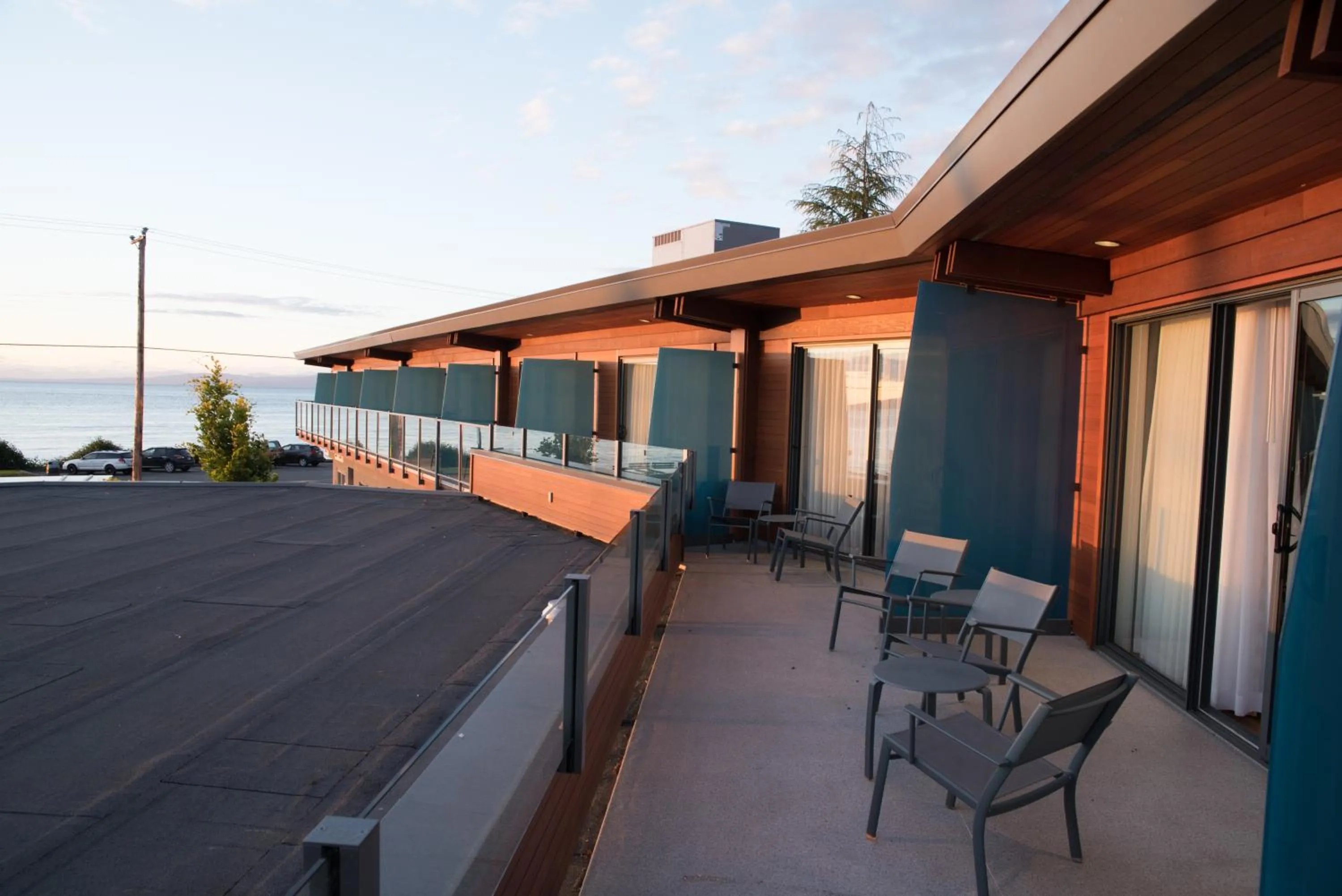 Balcony/Terrace in Qualicum Beach Inn