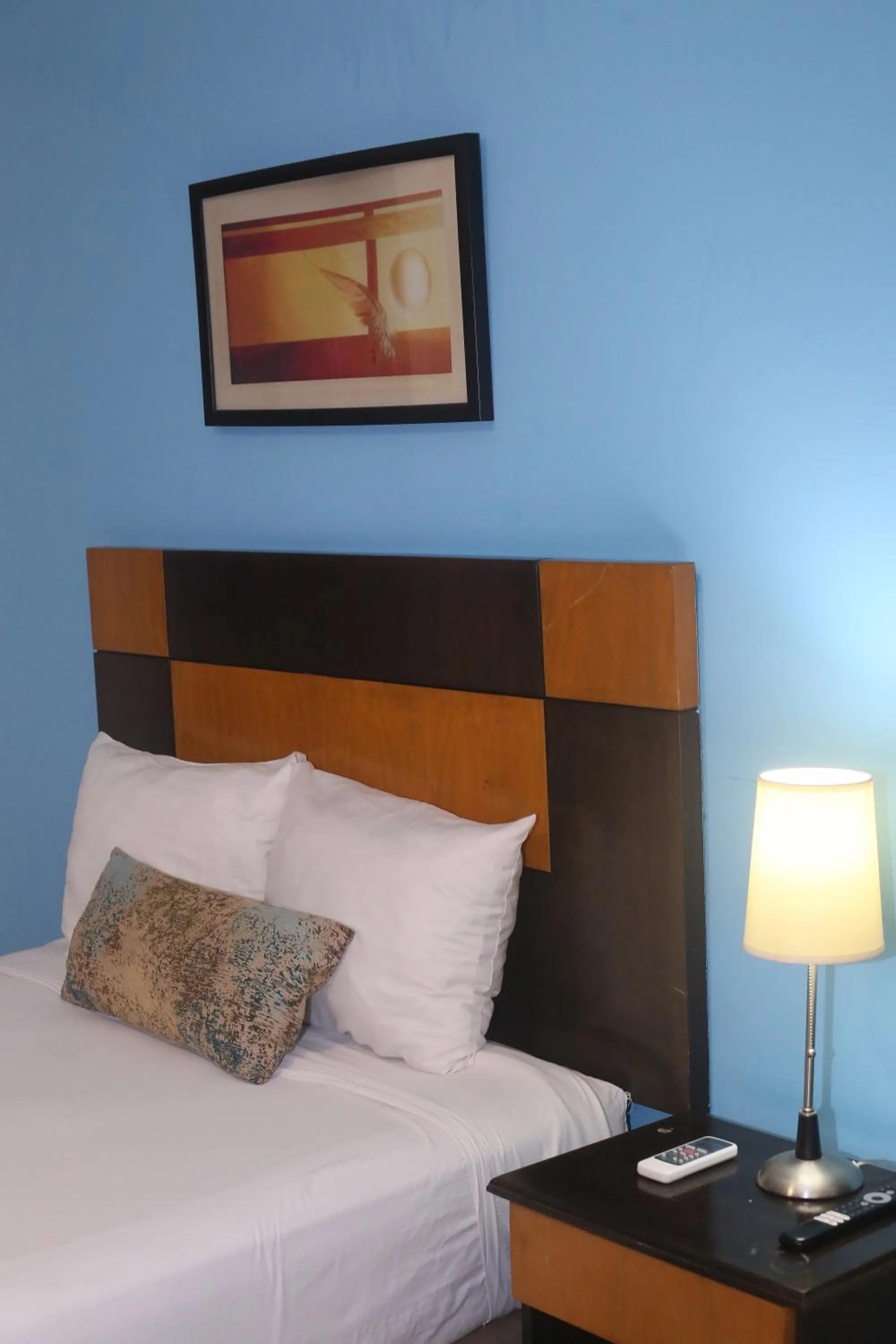 Bed in Metro Hotel Panama