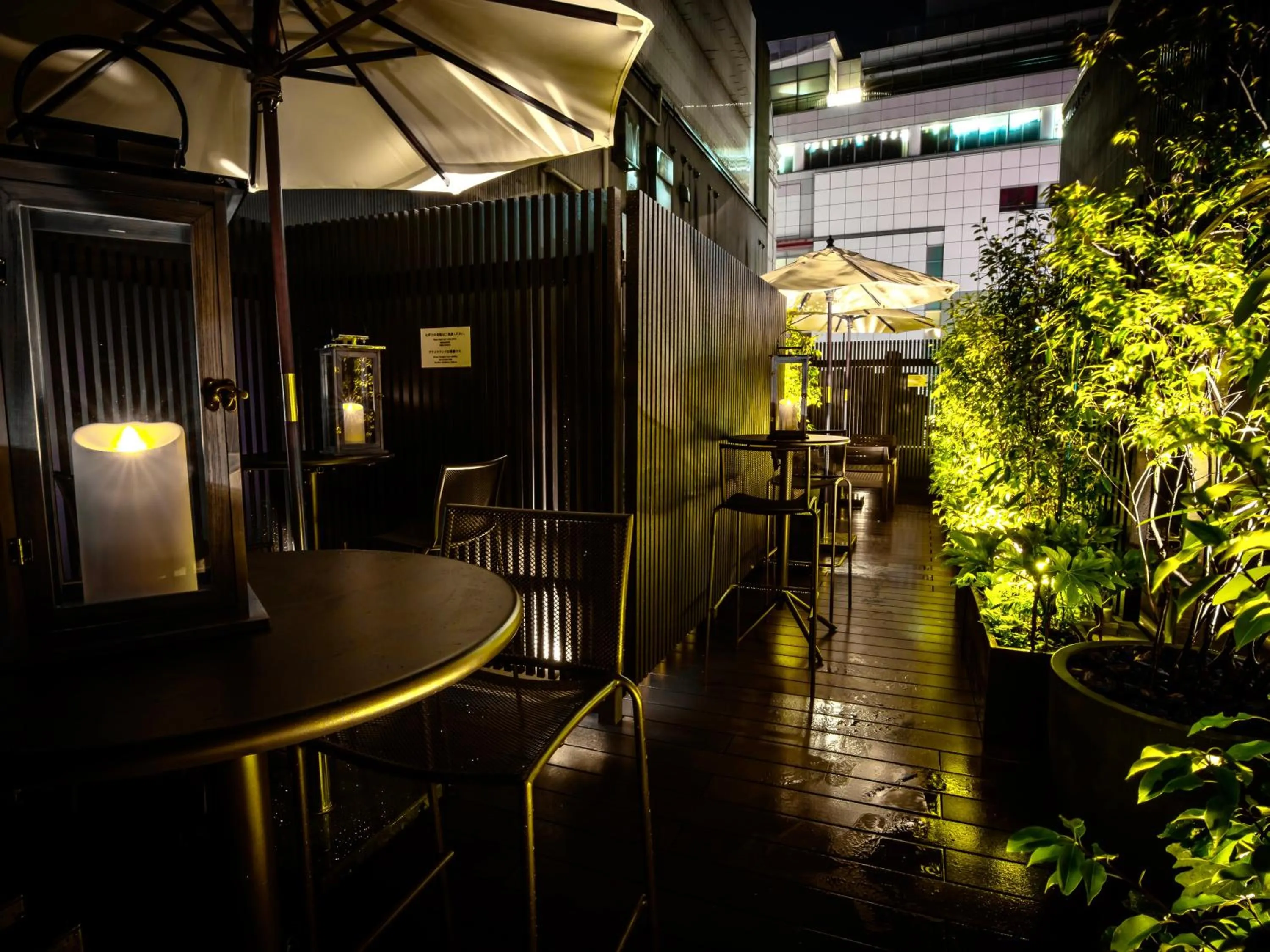 Balcony/Terrace in Glansit Kyoto Kawaramachi