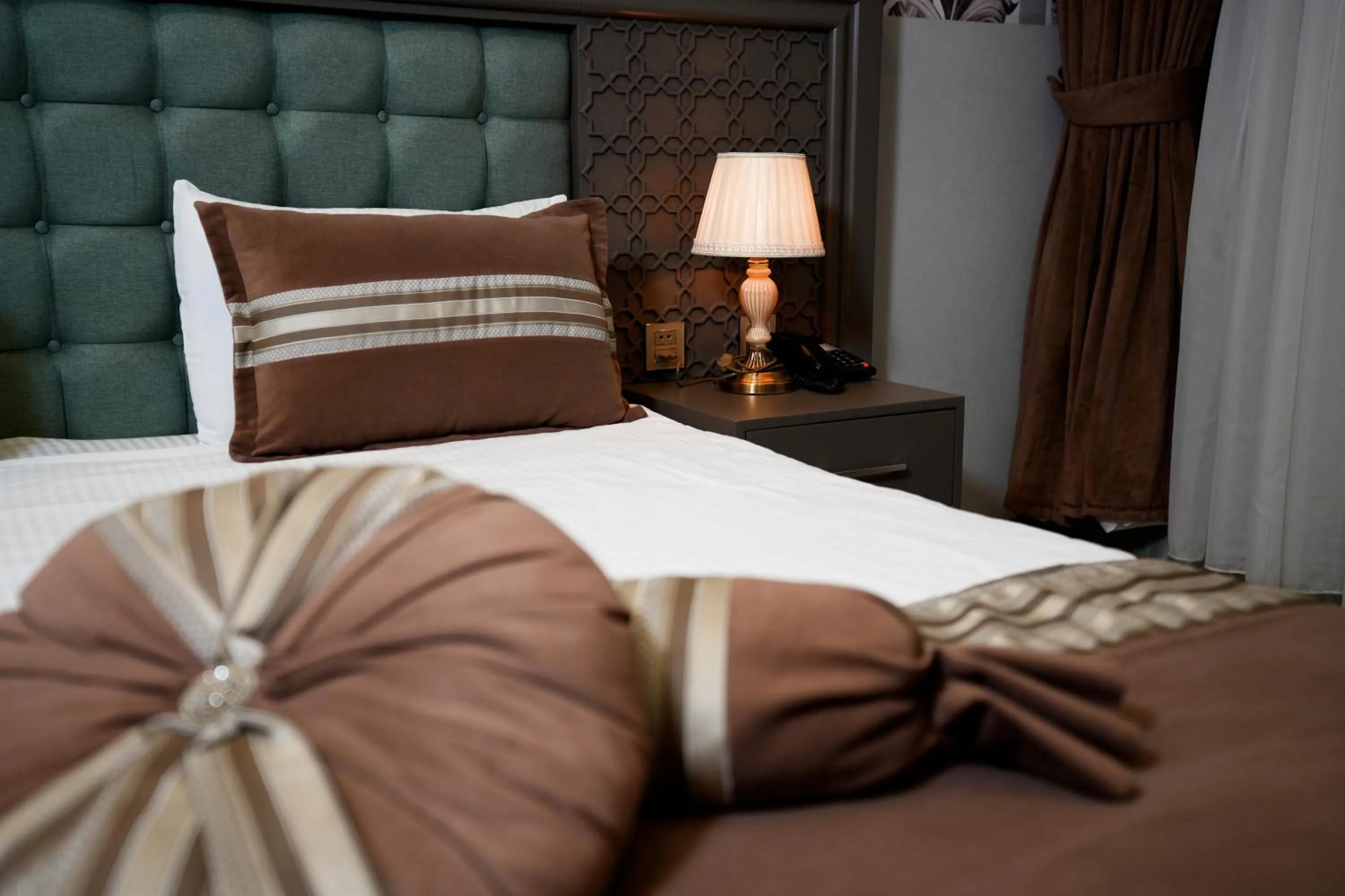 Bed in Atlas Hotel Baku