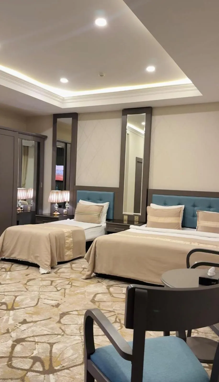 Bed in Atlas Hotel Baku