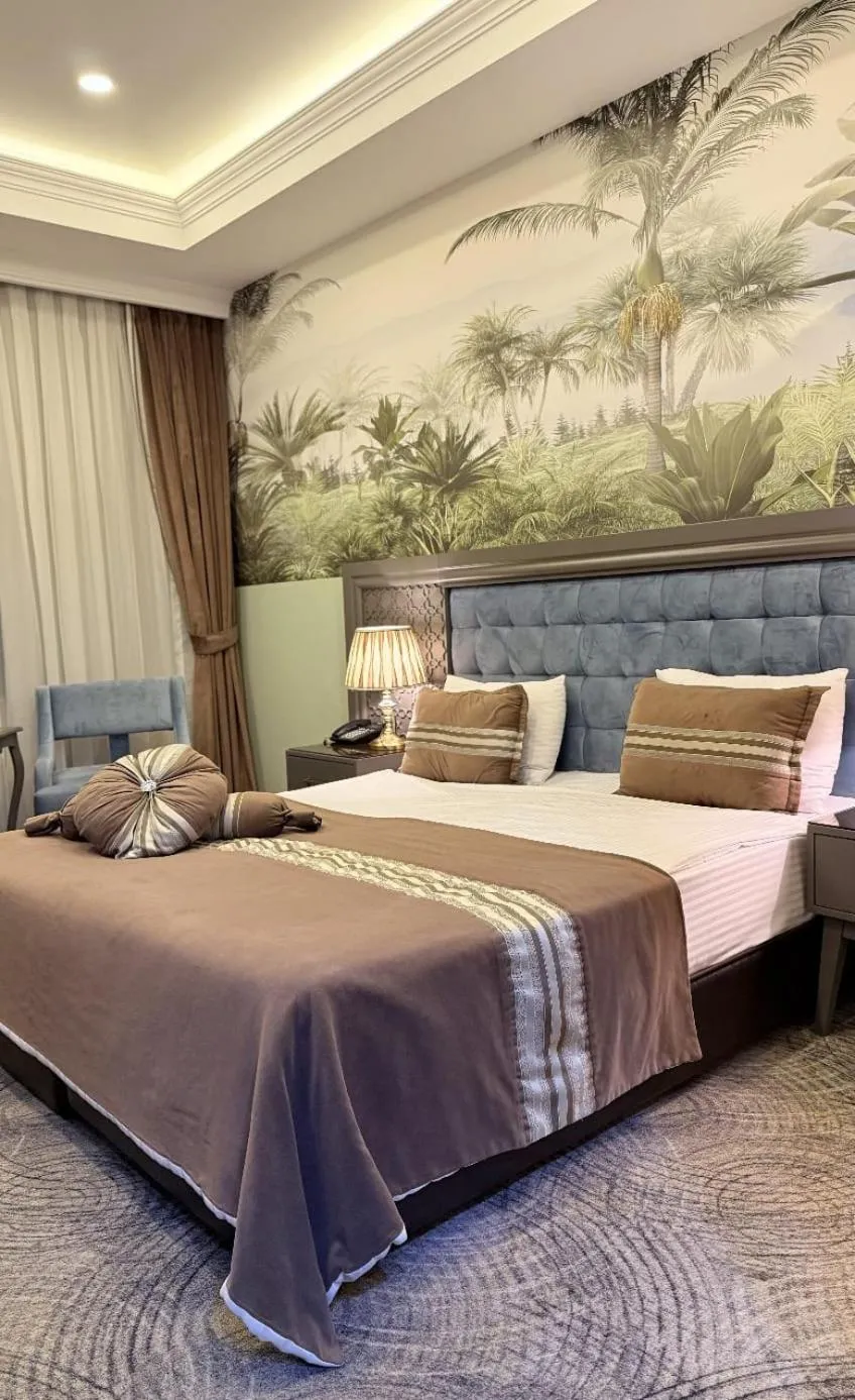 Bed in Atlas Hotel Baku
