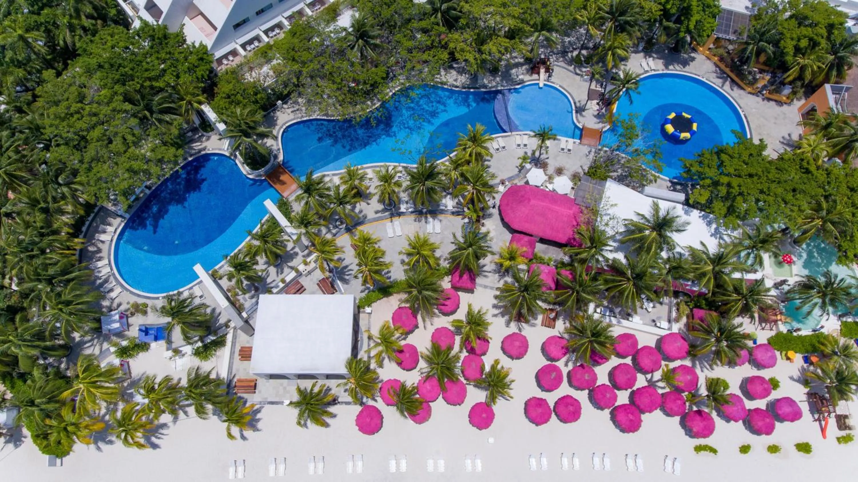 Bird's eye view in Oasis Palm - All Inclusive