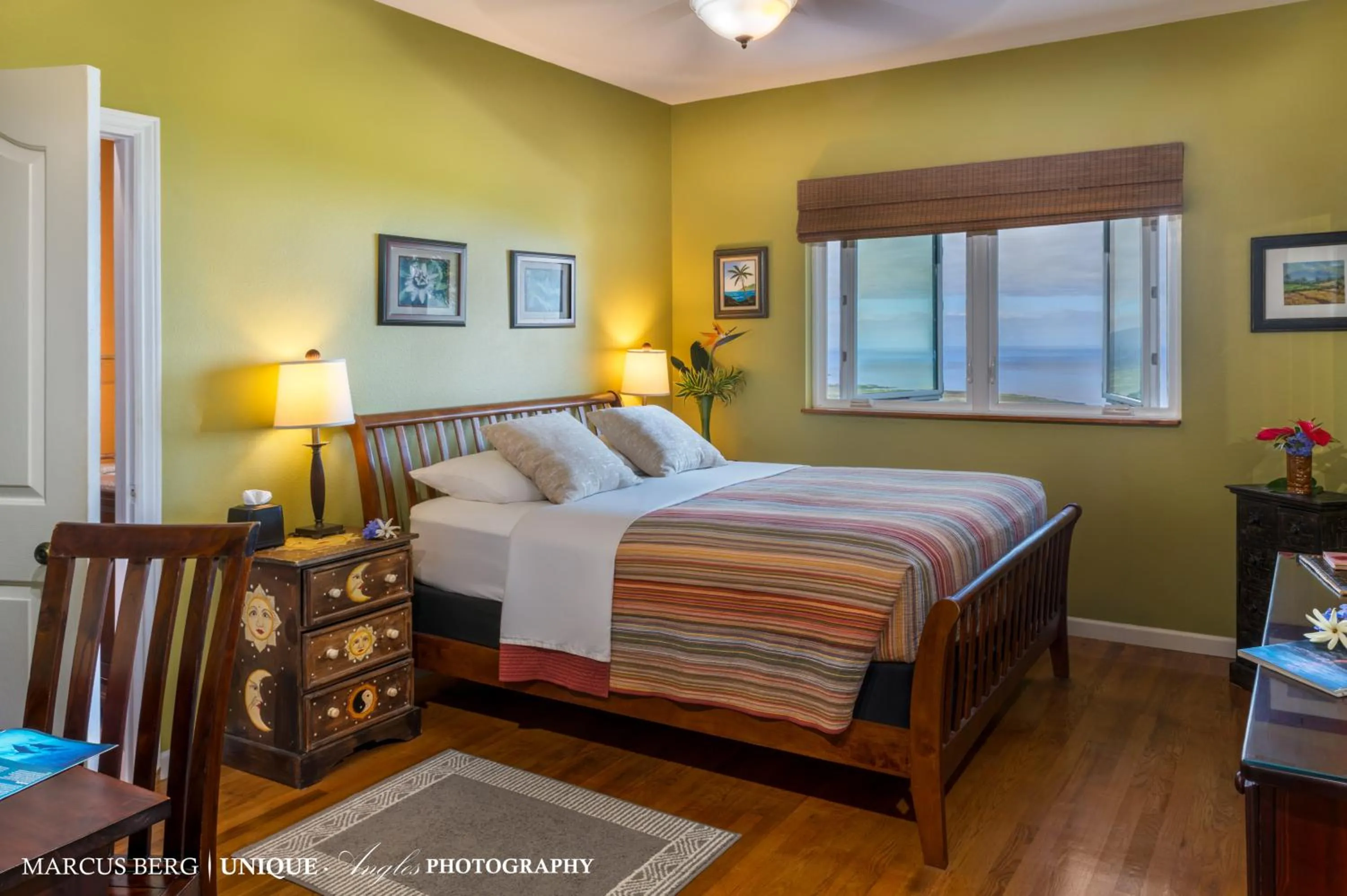 Bed in Ka'awa Loa Plantation