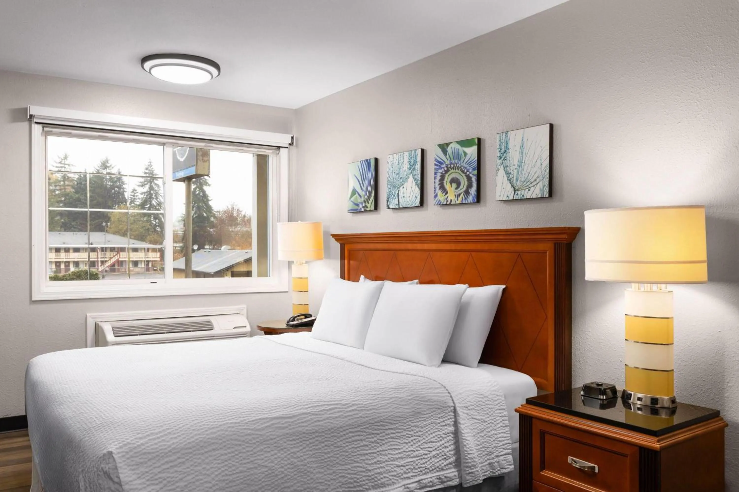 Photo of the whole room, Bed in Basecamp Puyallup a Travelodge by Wyndham