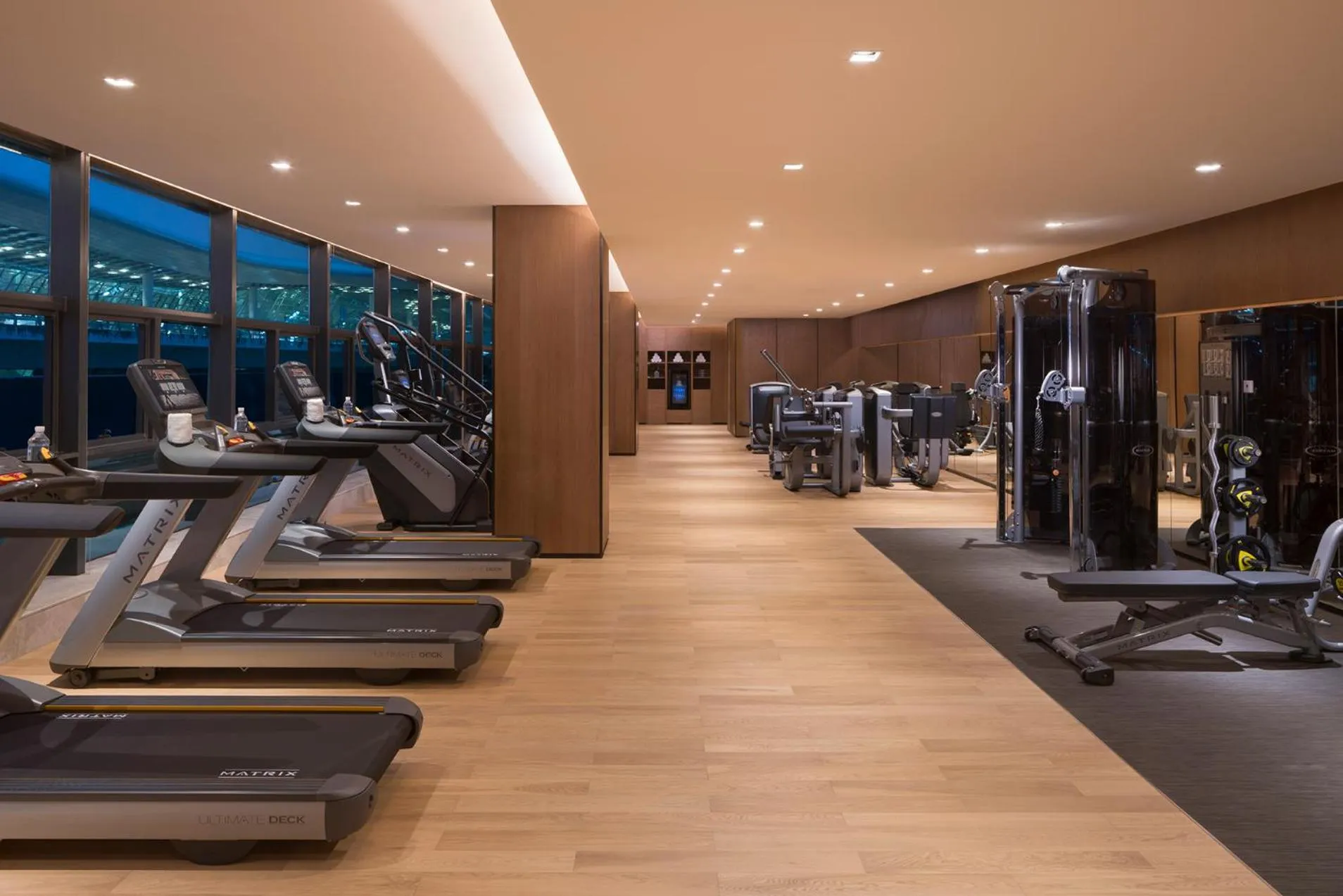 Fitness centre/facilities in Hyatt Regency Shenzhen Airport