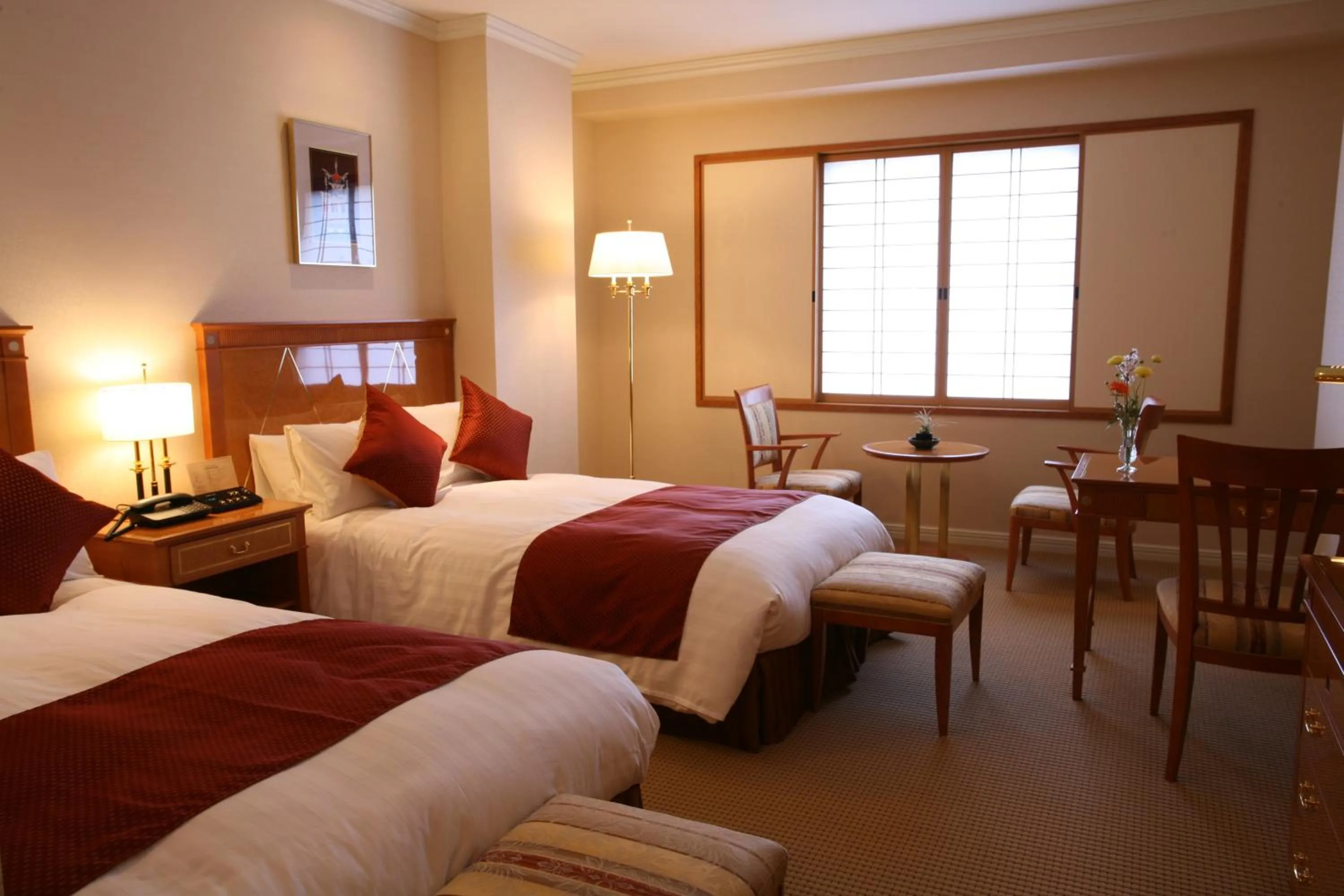 Bedroom, Bed in Hida Takayama Onsen Takayama Green Hotel - KEIO GROUP HOTELS -