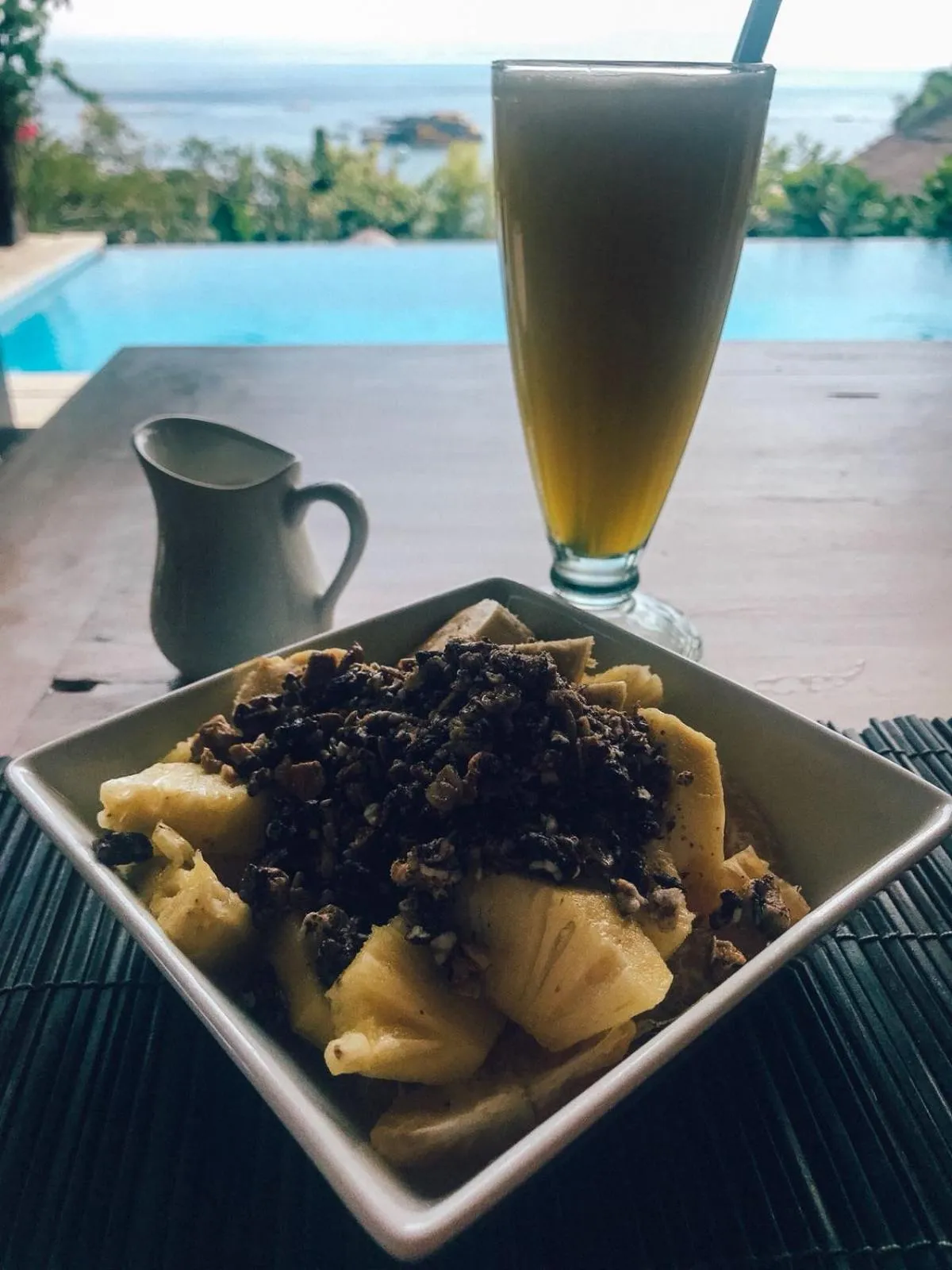 Food close-up in Pandana Boutique Hotel