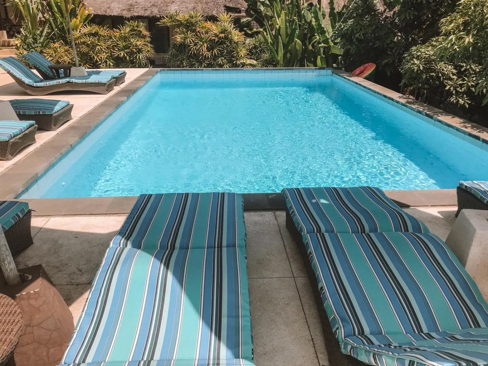 Swimming pool in Pandana Boutique Hotel