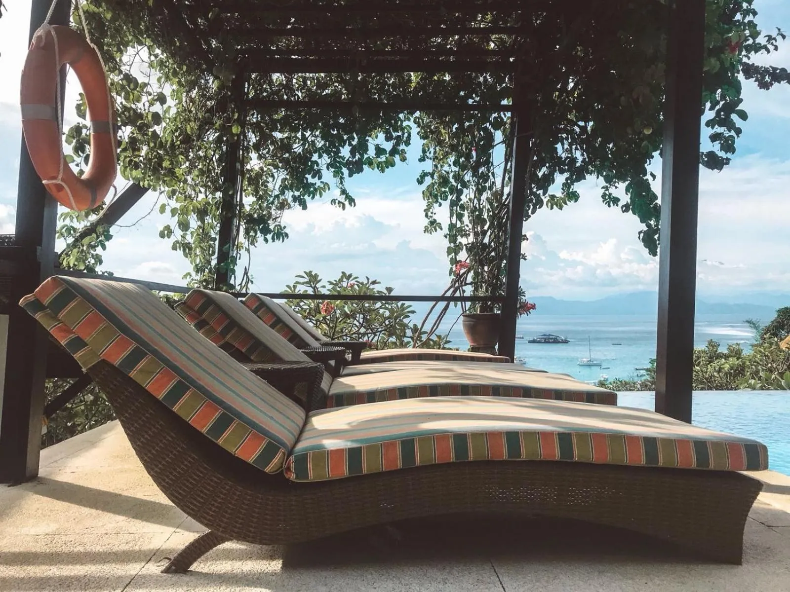 Swimming pool in Pandana Boutique Hotel