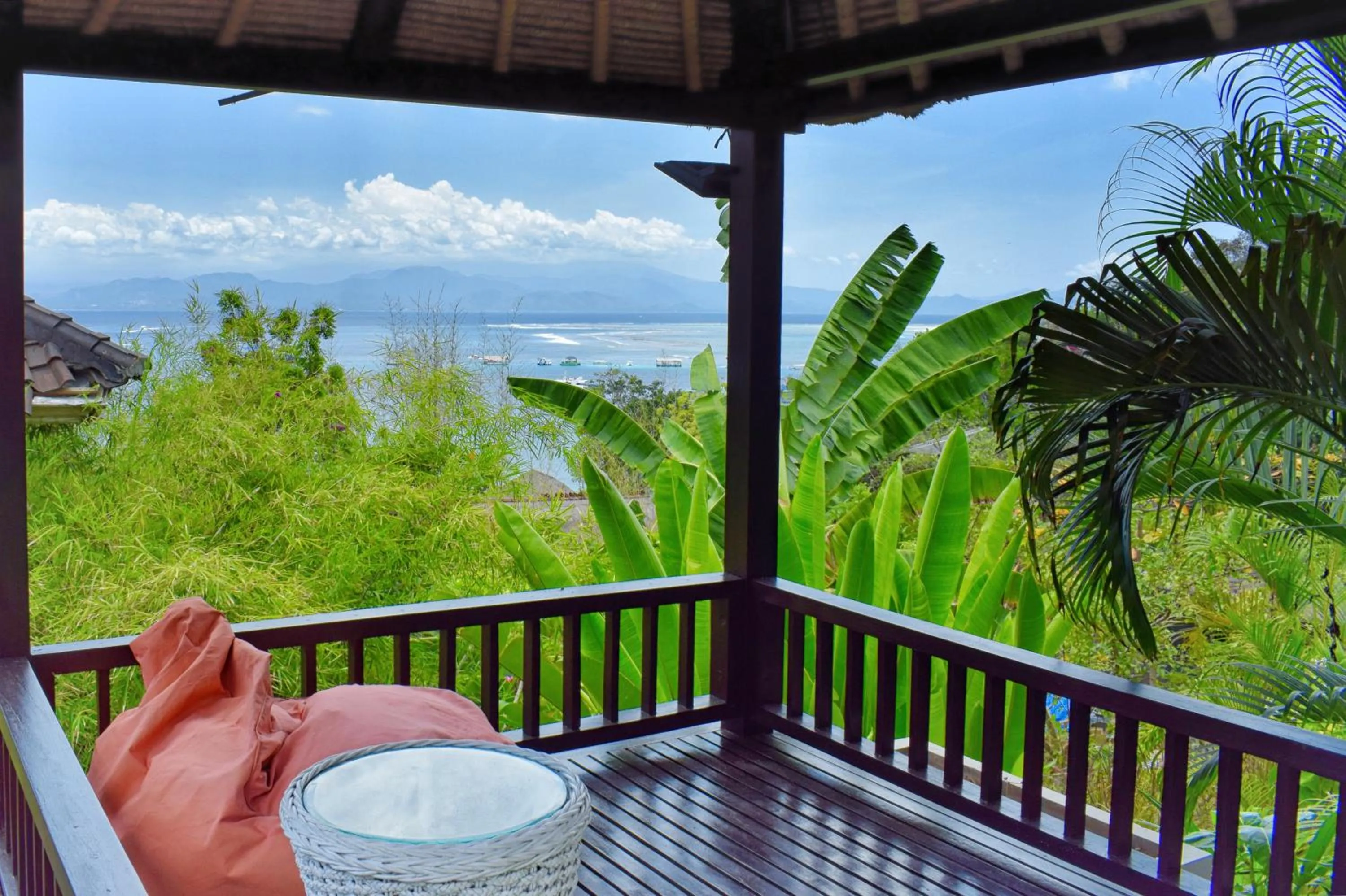 Mountain view in Pandana Boutique Hotel