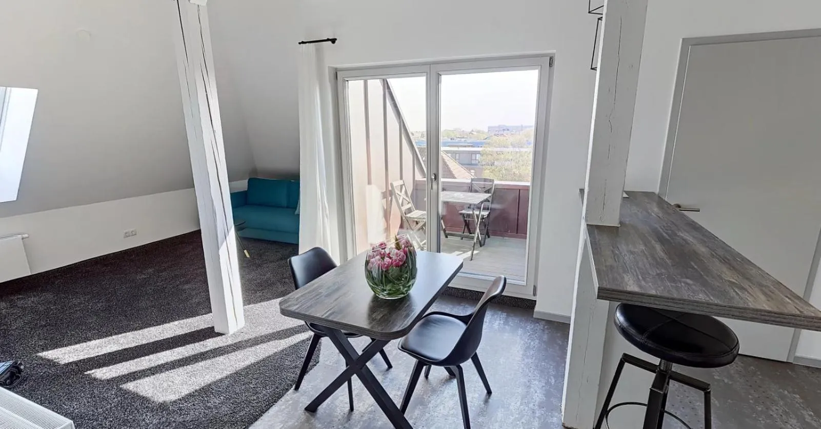 Balcony/Terrace in Boardinghouse Emden