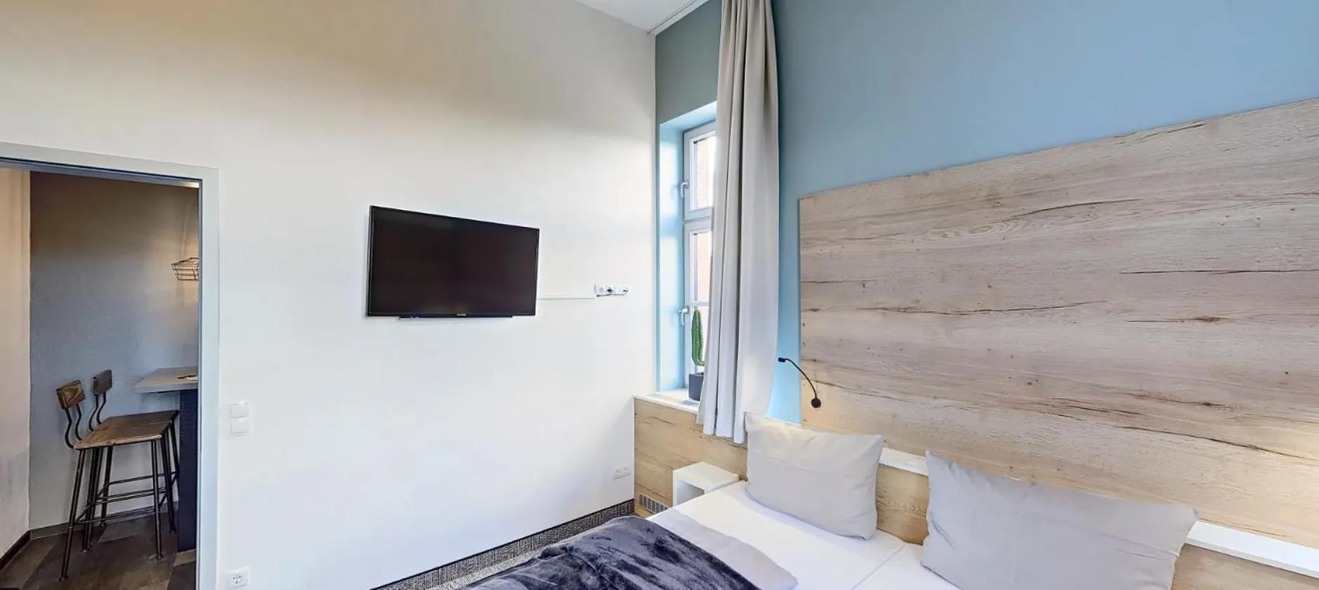 Photo of the whole room, Bed in Boardinghouse Emden