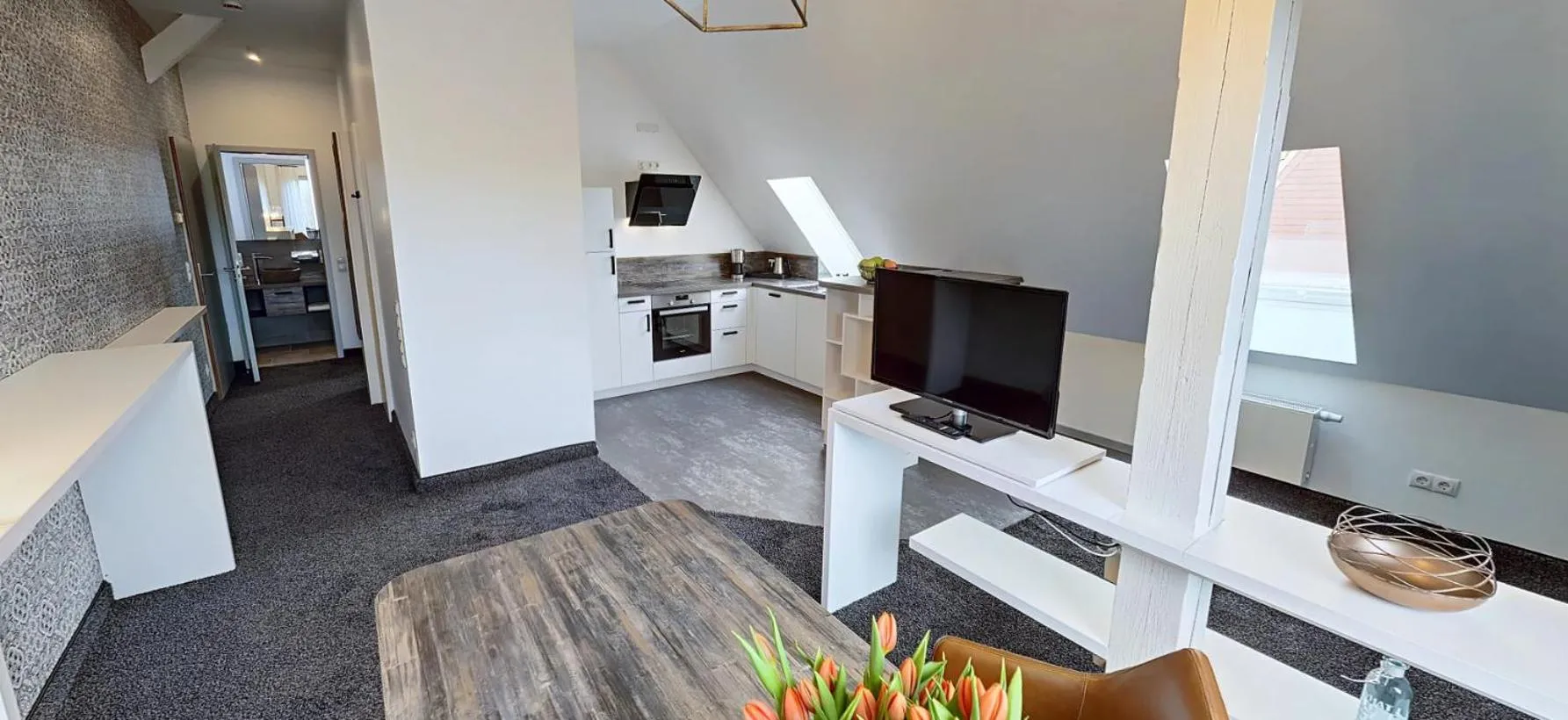Dining area in Boardinghouse Emden