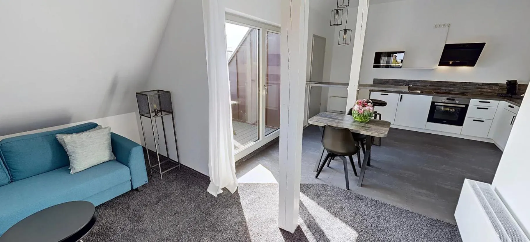 Kitchen or kitchenette in Boardinghouse Emden