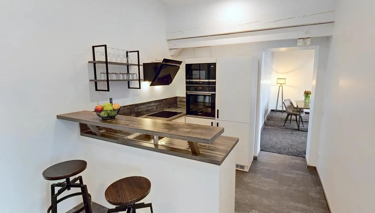 Kitchen or kitchenette in Boardinghouse Emden