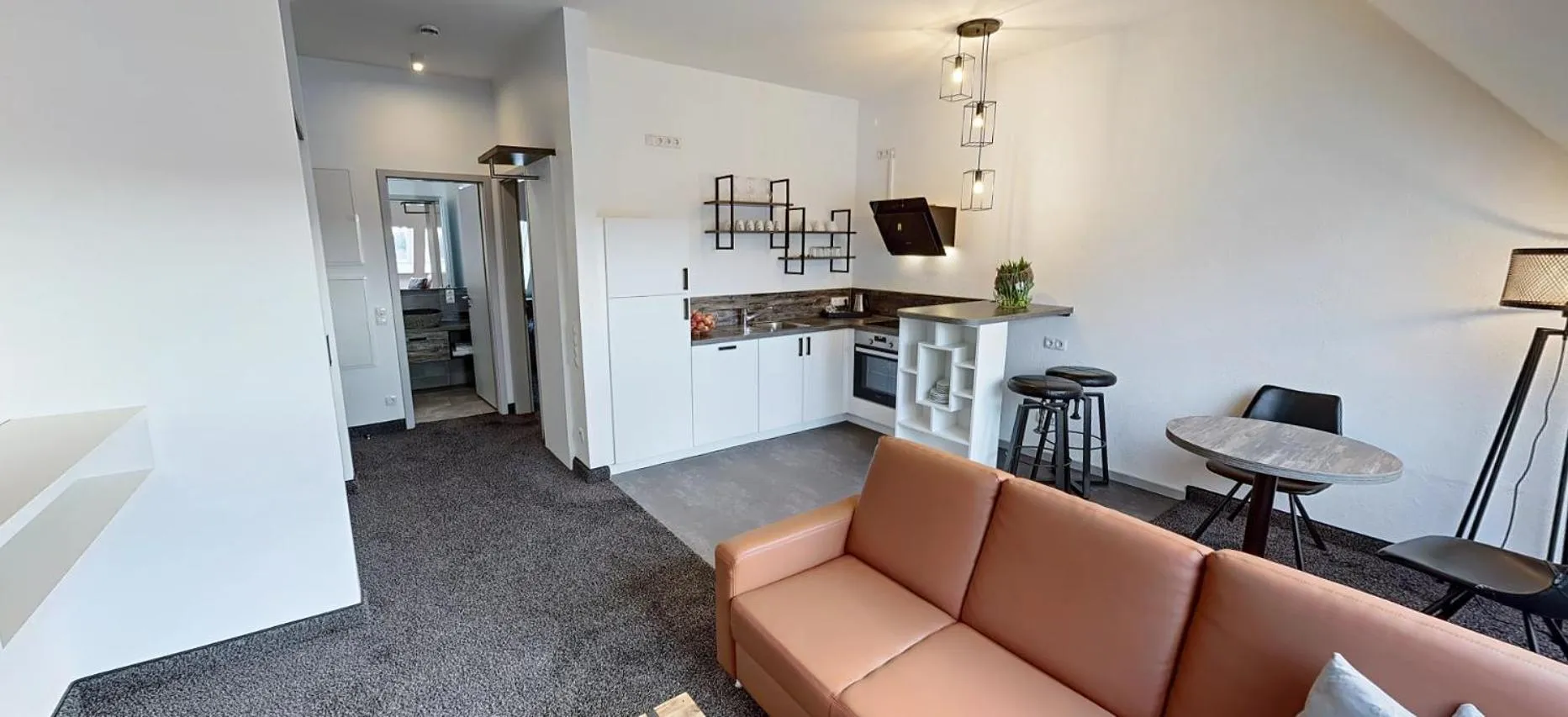 Kitchen or kitchenette in Boardinghouse Emden