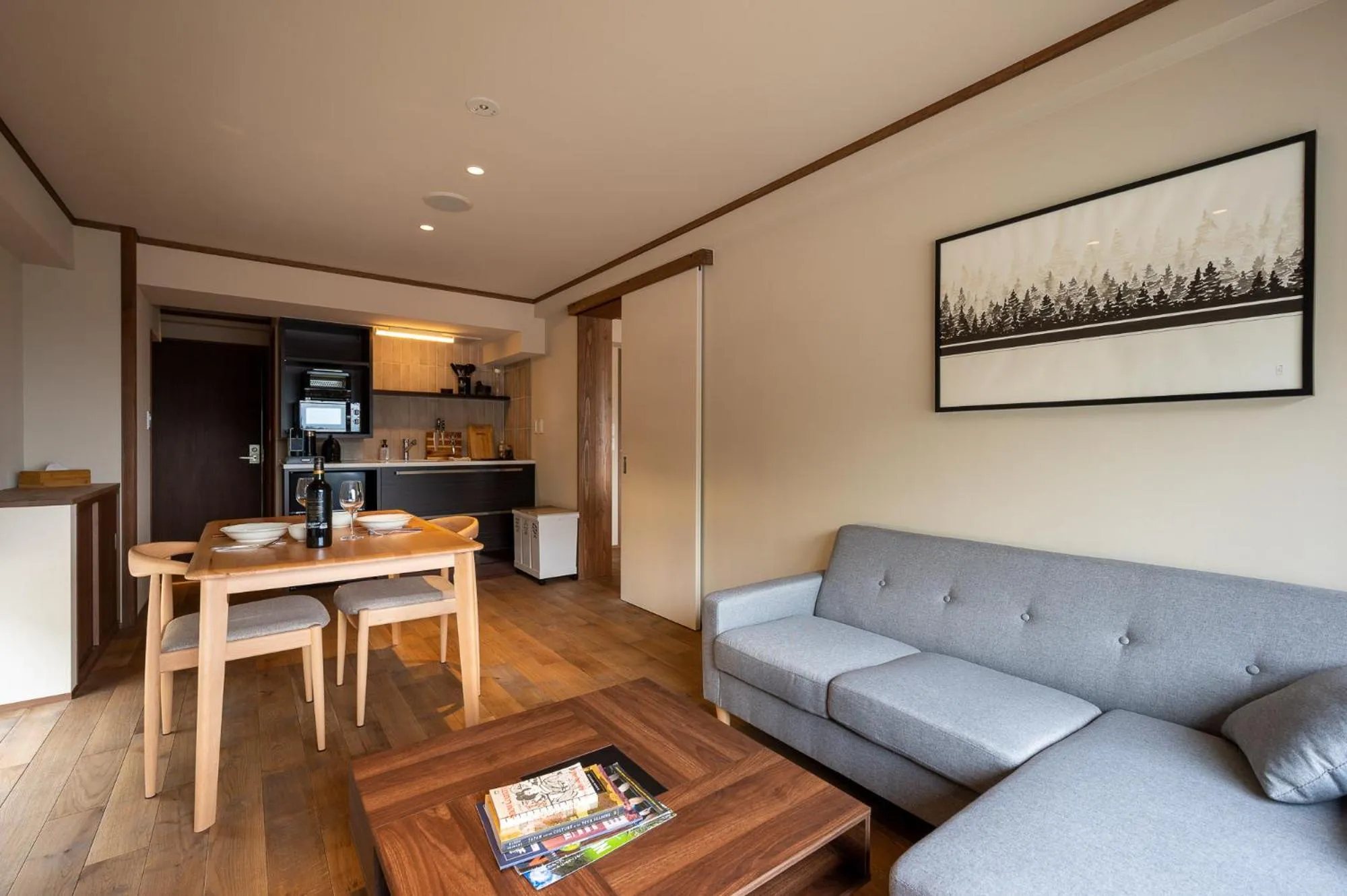 Kitchen or kitchenette in Kawamotoya