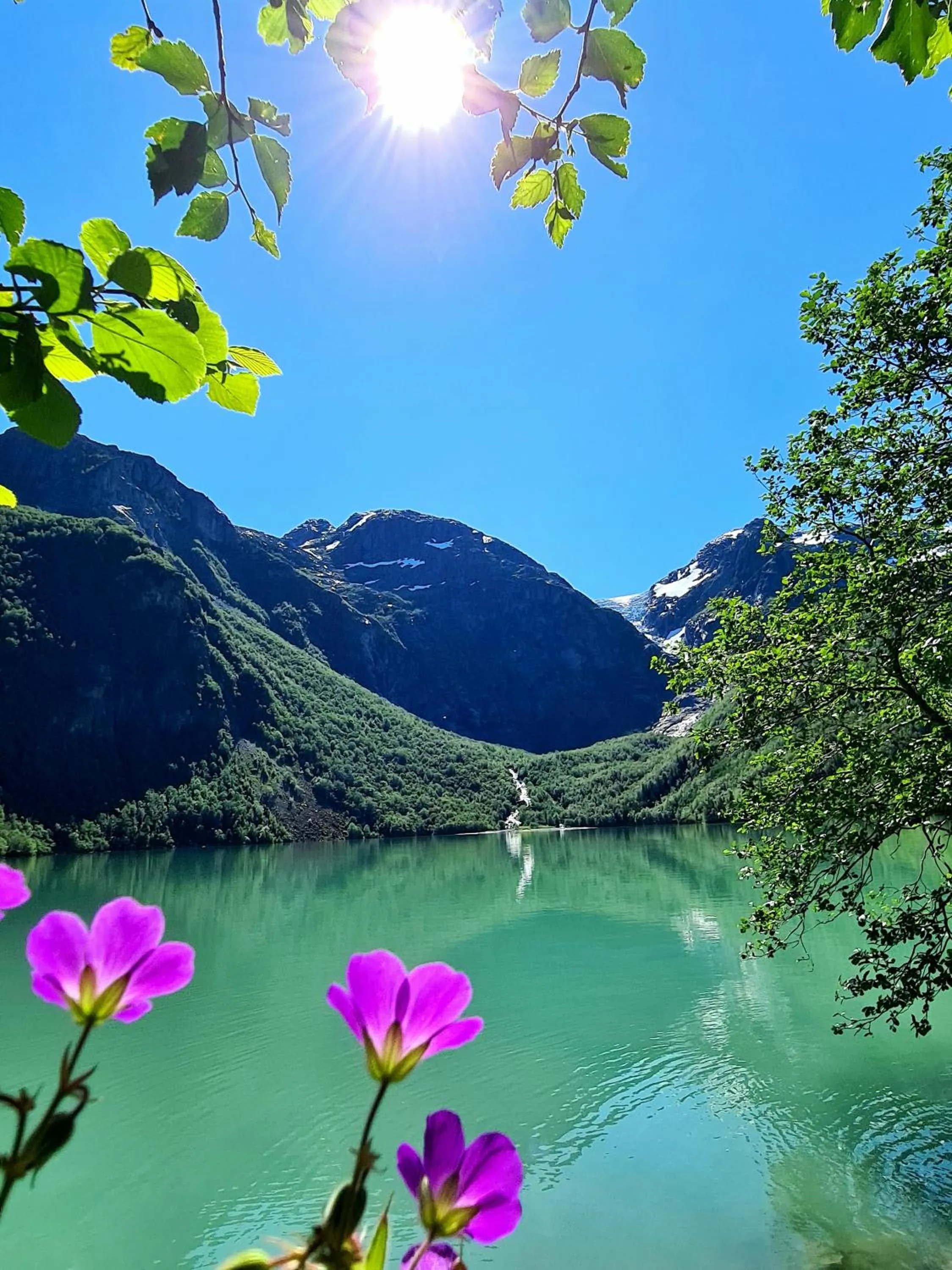 Nearby landmark in Rosendal Fjordhotel