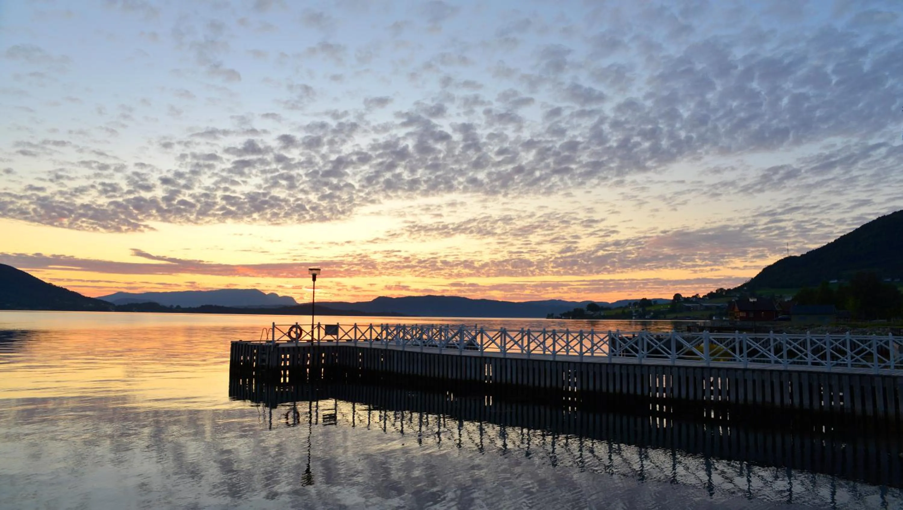 Natural landscape in Rosendal Fjordhotel