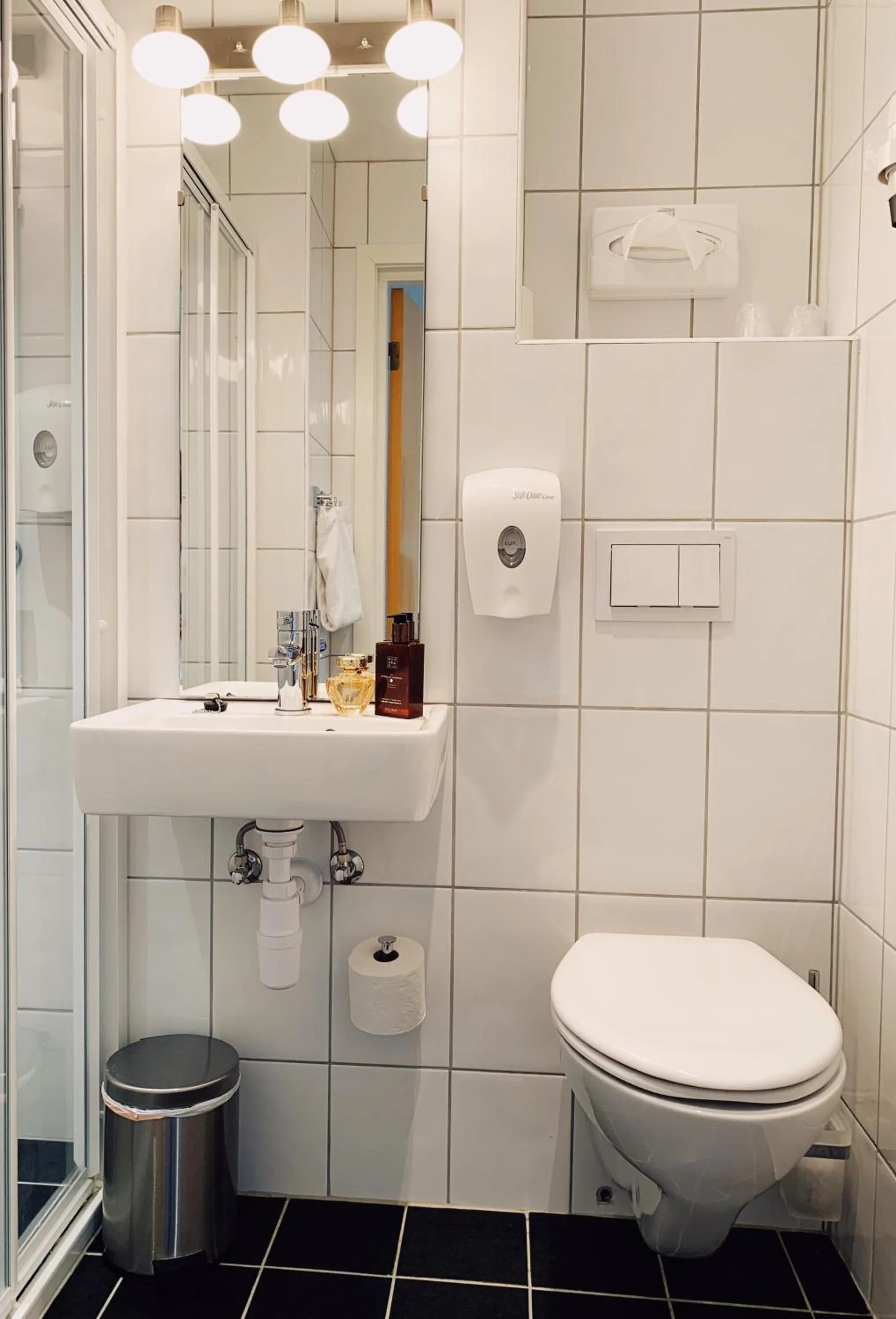 Shower in Rosendal Fjordhotel