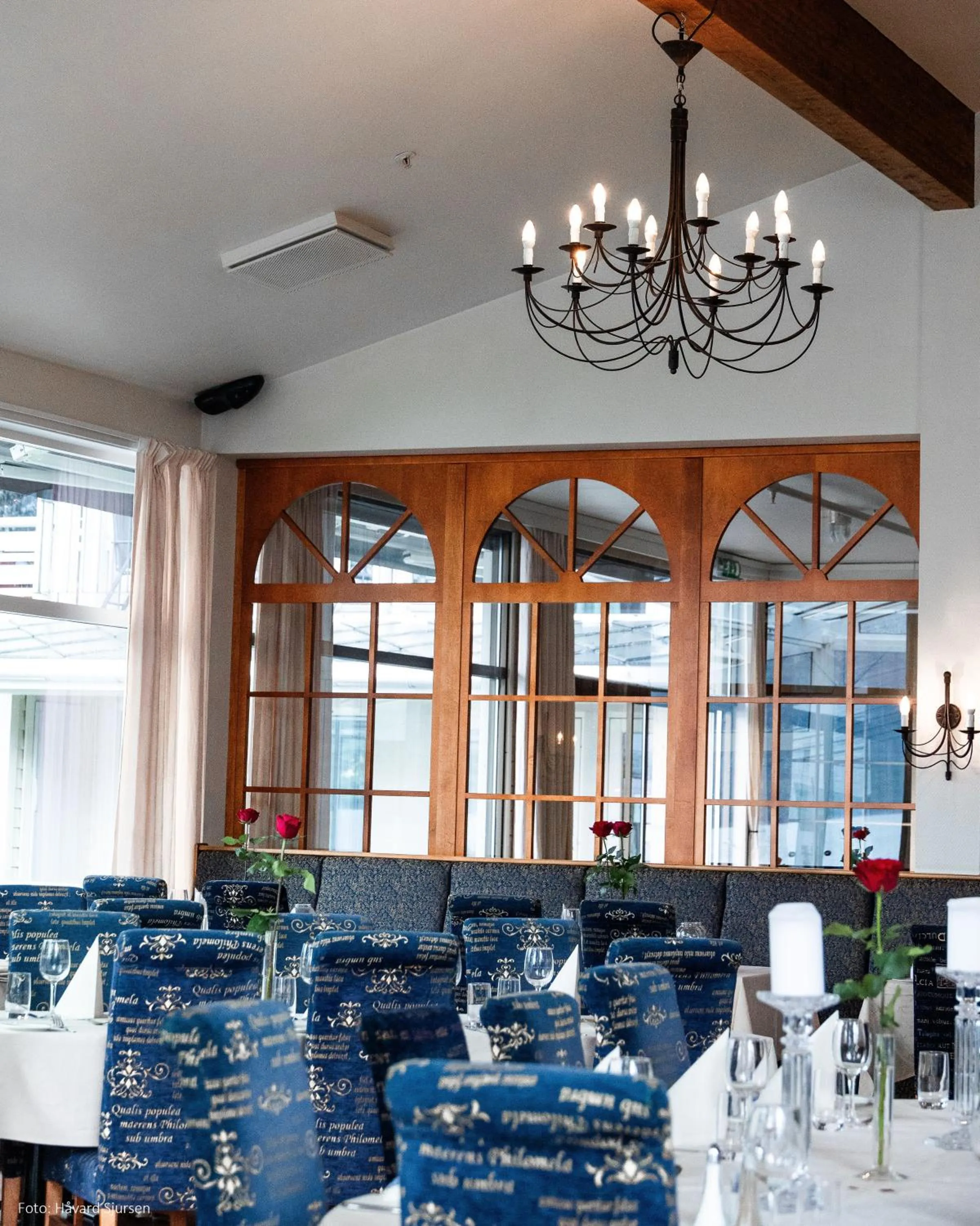 Restaurant/places to eat in Rosendal Fjordhotel