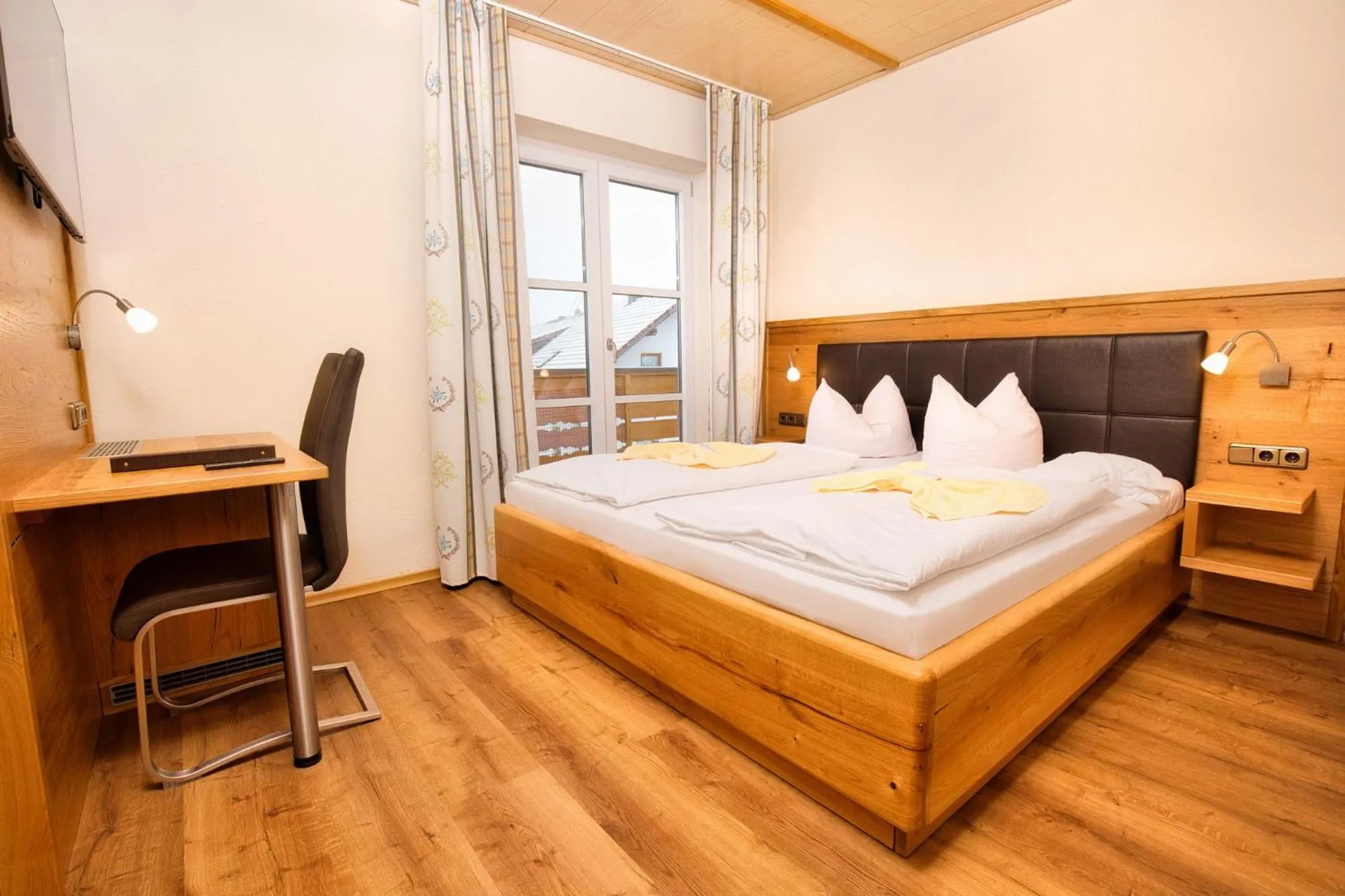 Bed in Hotel zum Hirschen