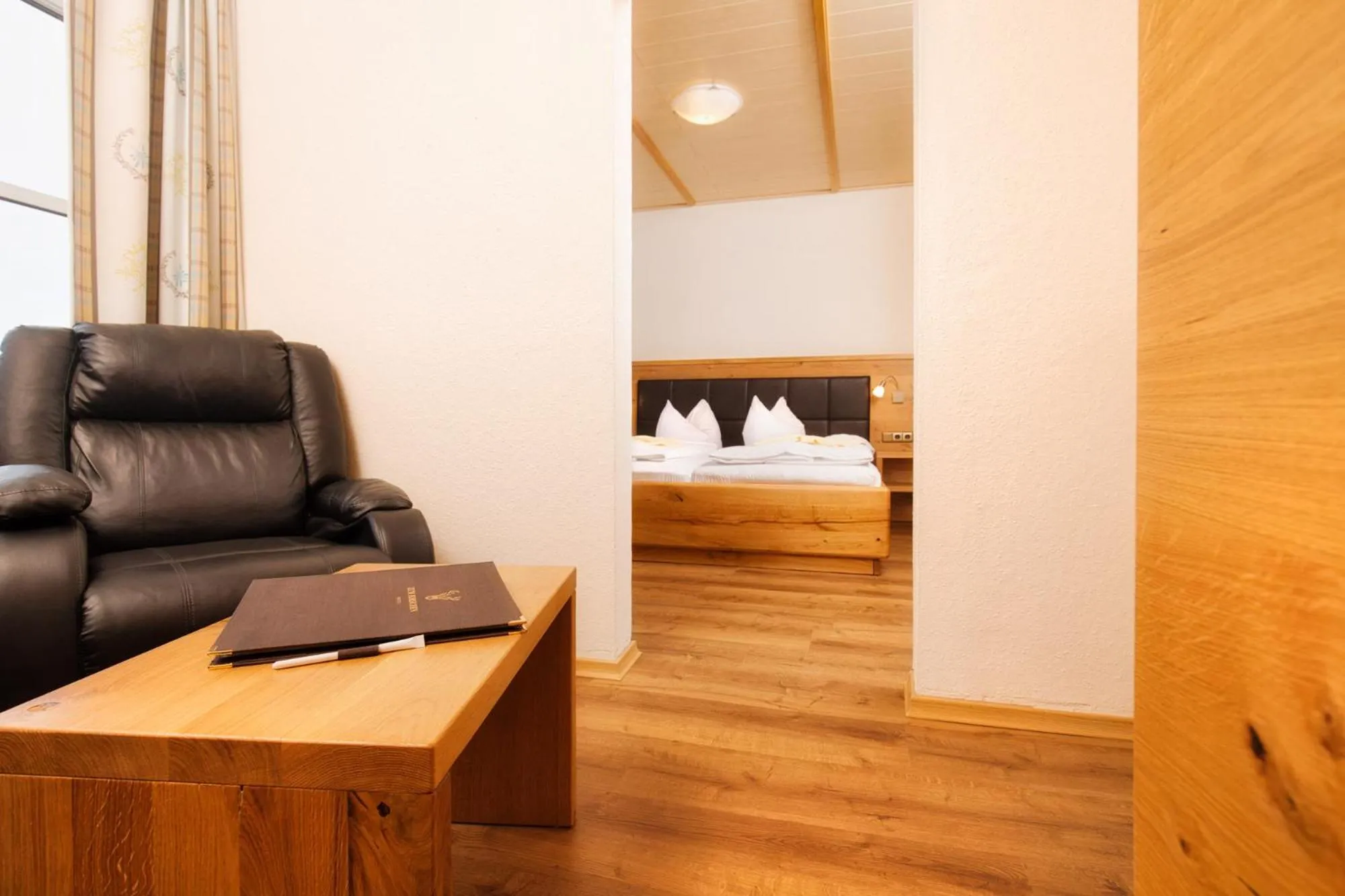 Bed in Hotel zum Hirschen