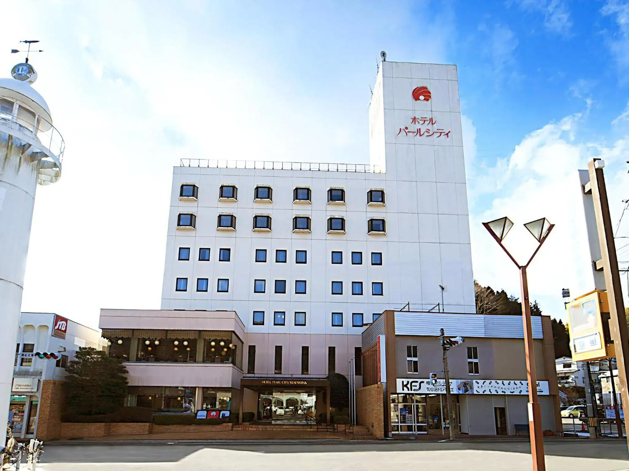 Property building in Hotel Pearl City Kesennuma