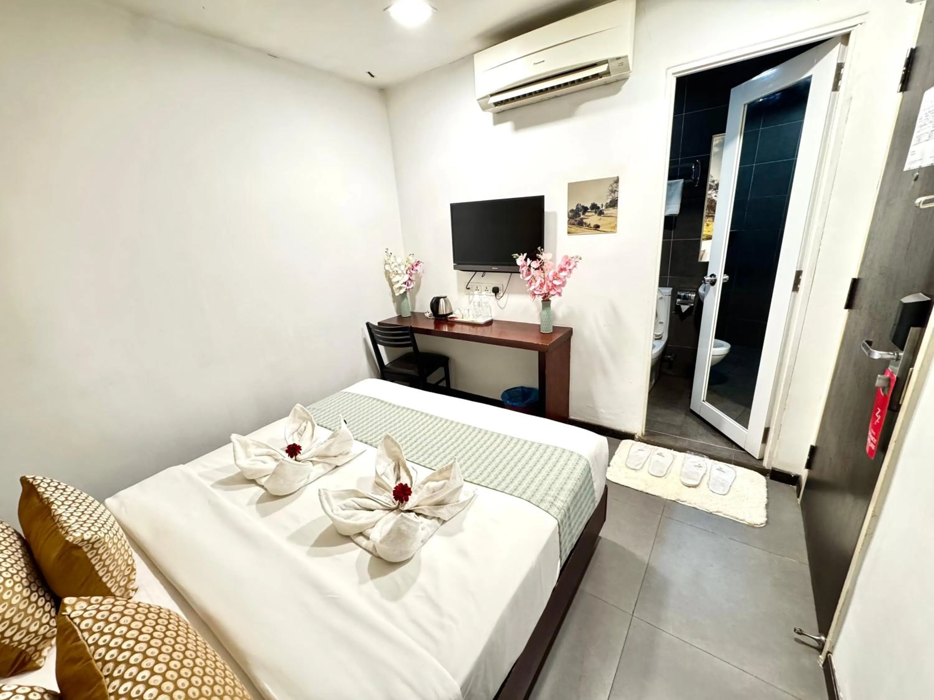 Bed in Swiss Hotel Kuala Lumpur