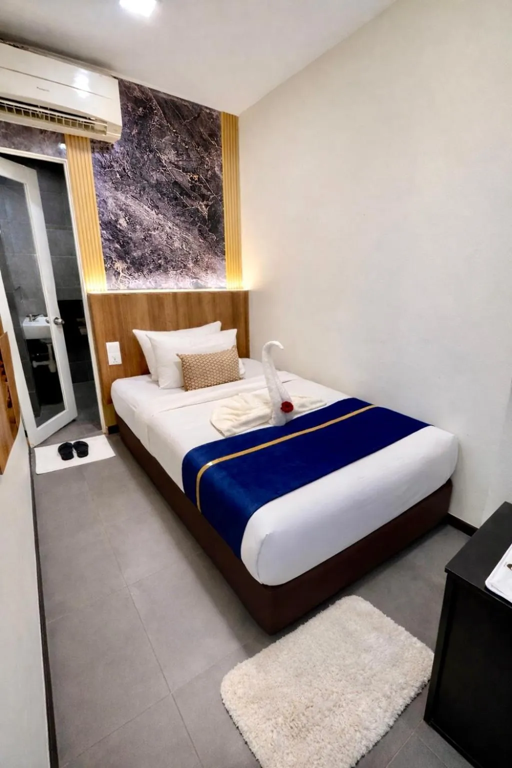 Bed in Swiss Hotel Kuala Lumpur