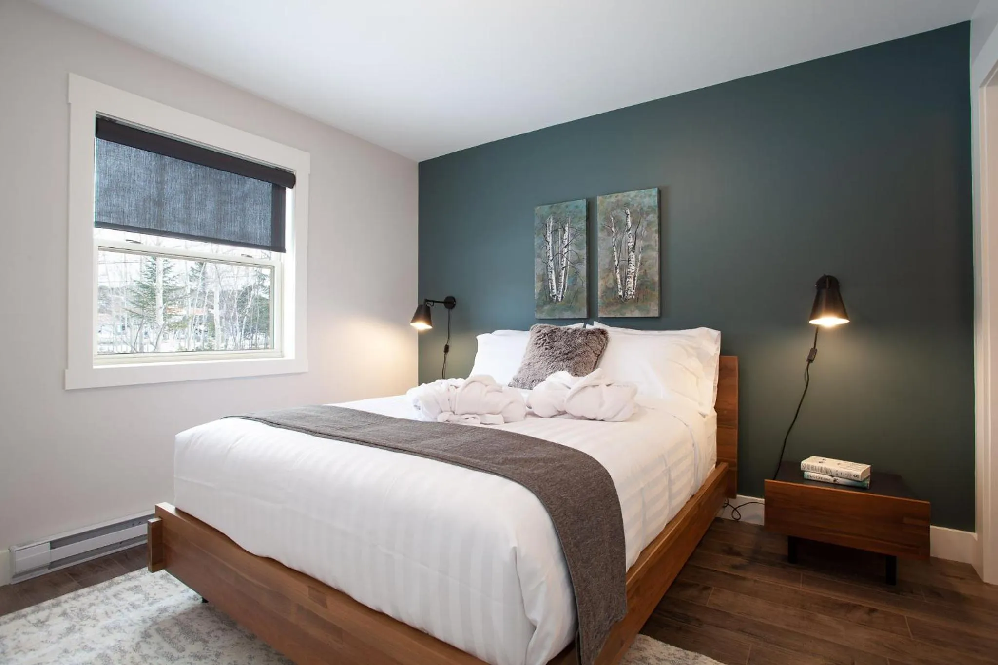 Bedroom, Bed in Indian Falls Chalets