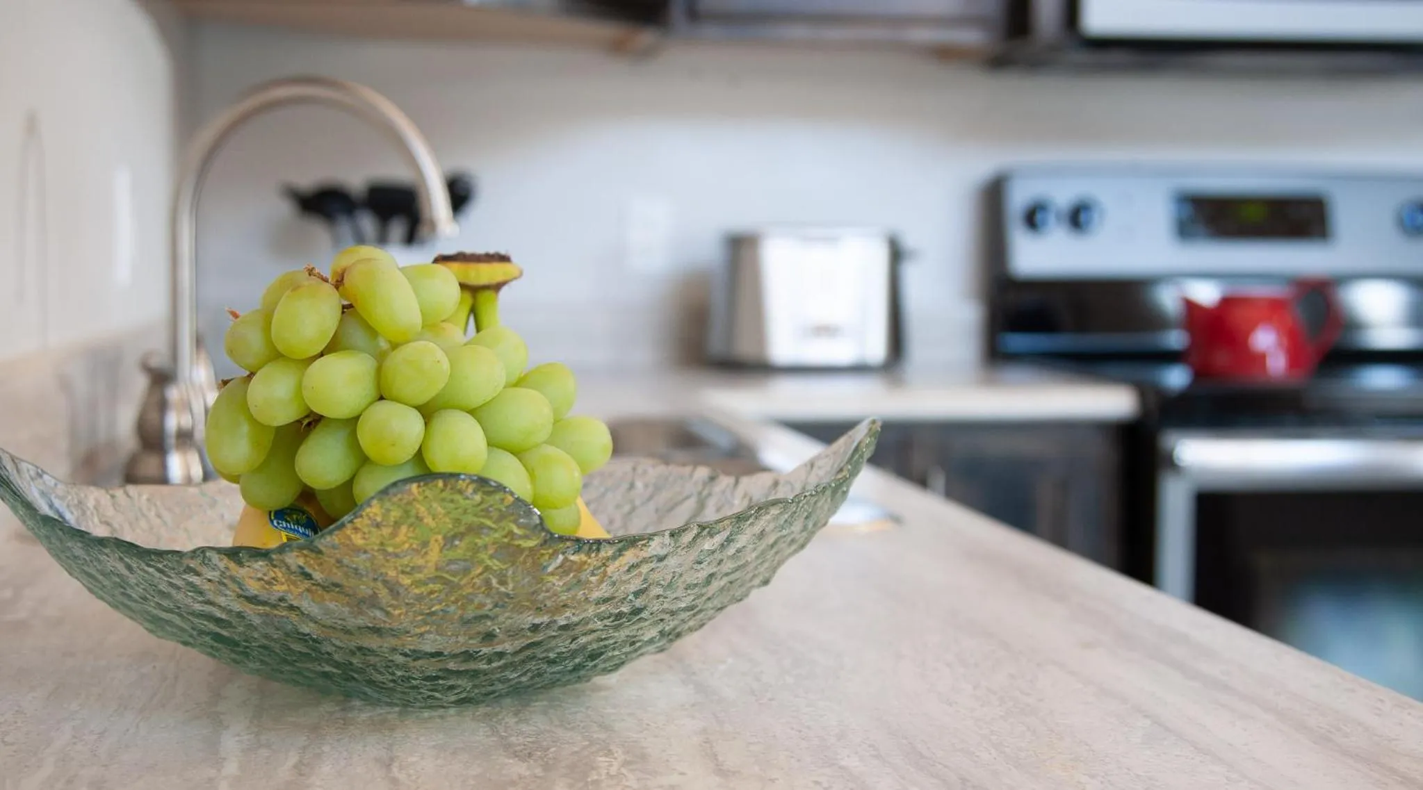 Kitchen or kitchenette in Indian Falls Chalets